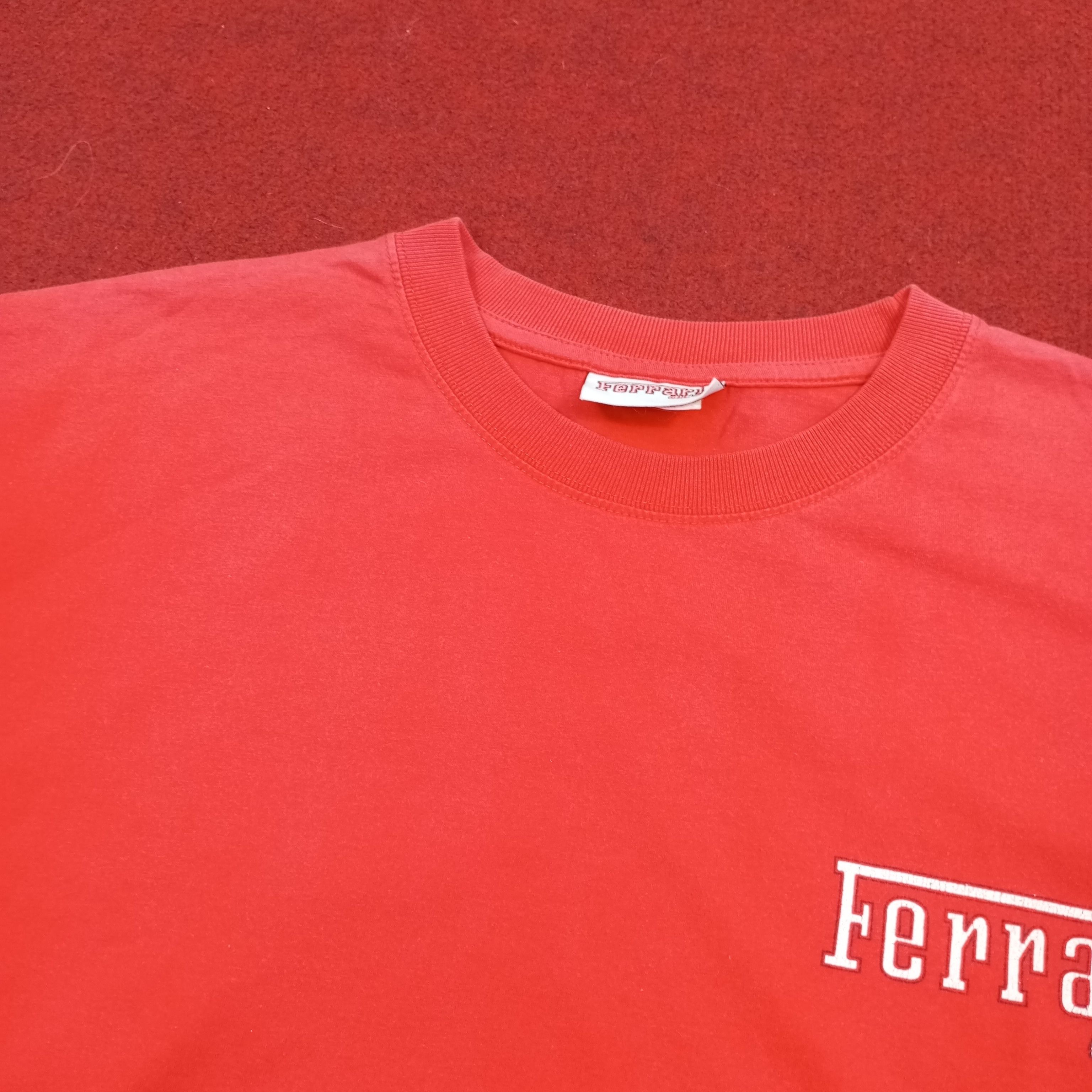 Ferrari × Vintage Ferrari Gear Racing Style Motorsports Tshirt Size US L / EU 52-54 / 3 - 7 Thumbnail