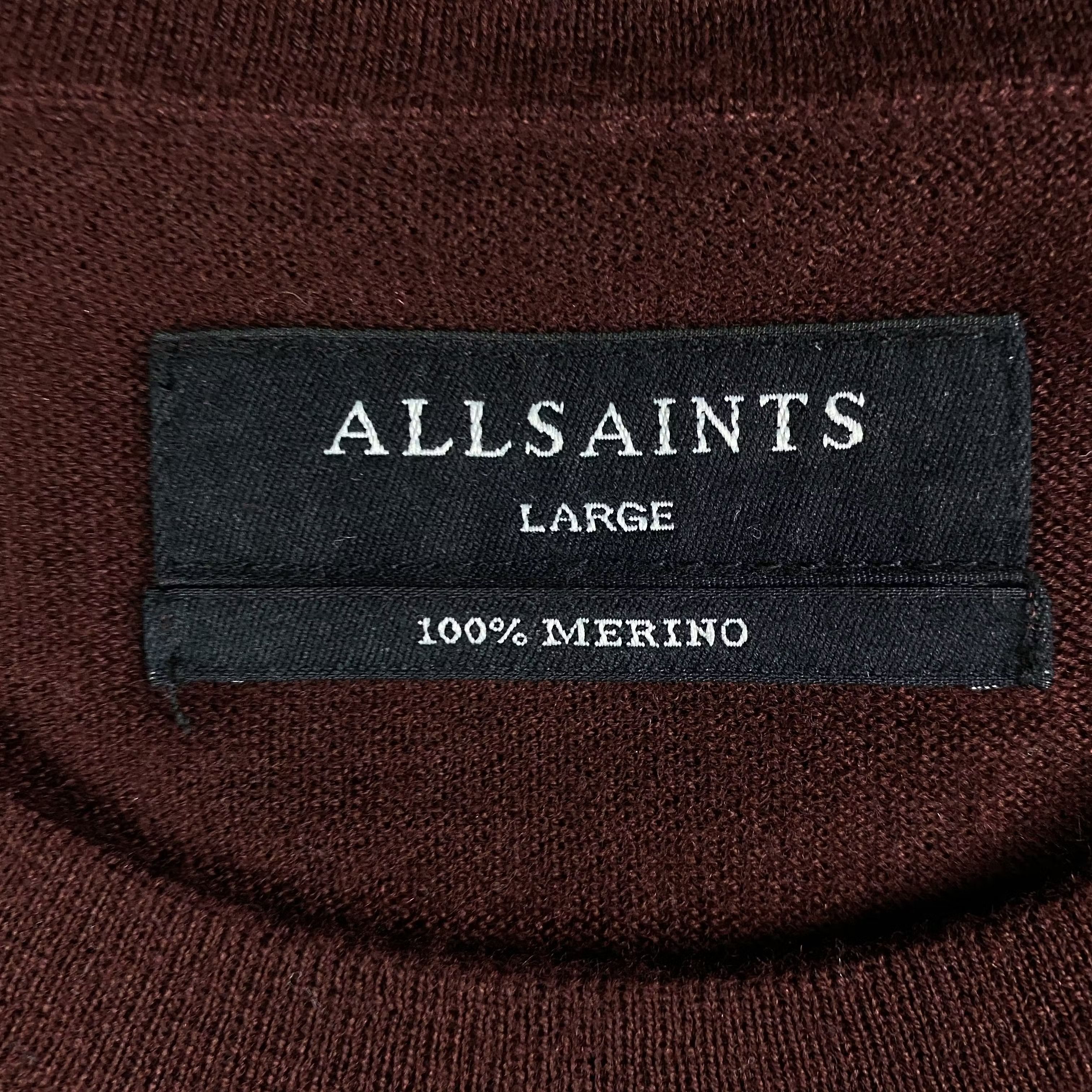 Allsaints Mens Allsaints Sweater Size L Size US L / EU 52-54 / 3 - 5 Thumbnail