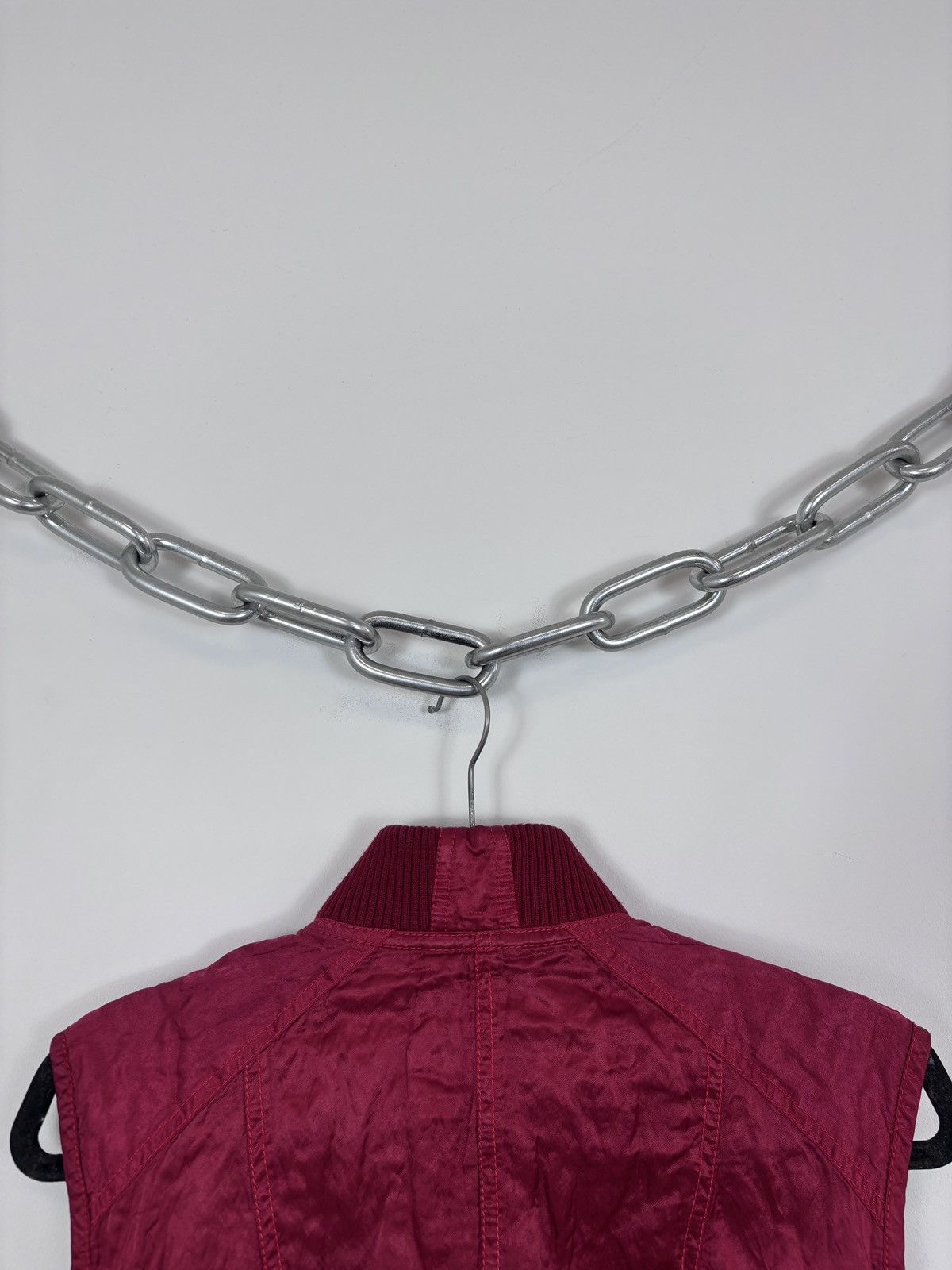 Other Vintage French Archival Women’s Red Vest Gilet Jacket Size M / US 6-8 / IT 42-44 - 20 Thumbnail