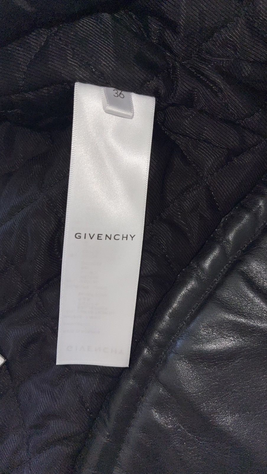 Givenchy Givenchy Bull Leather Jacket Black Size S / US 4 / IT 40 - 9 Thumbnail