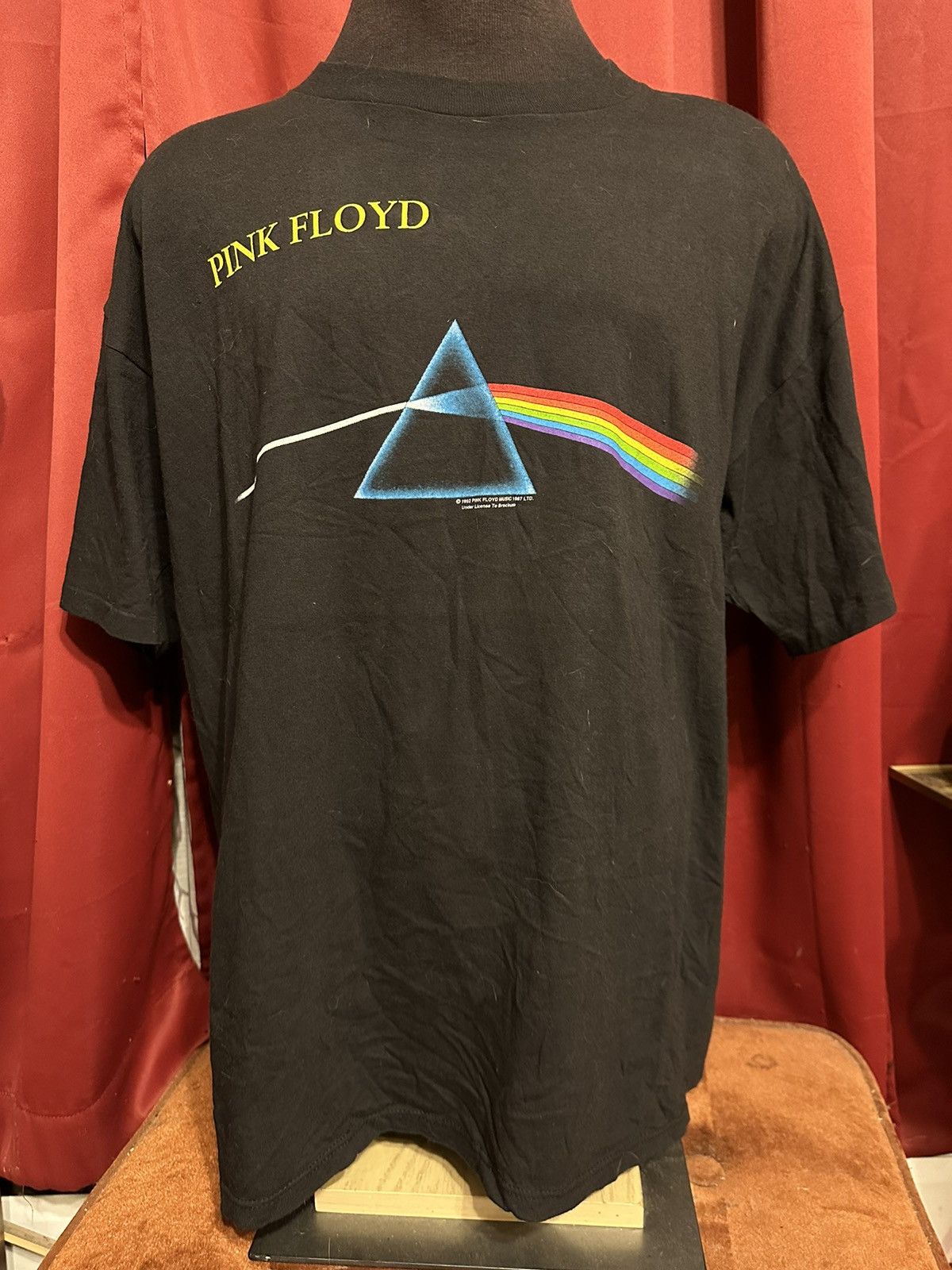 Pink Floyd Vintage Pink Floyd Tshirt 90’s Dark Side of The Moon Grail Size US XXL / EU 58 / 5 - 1 Thumbnail