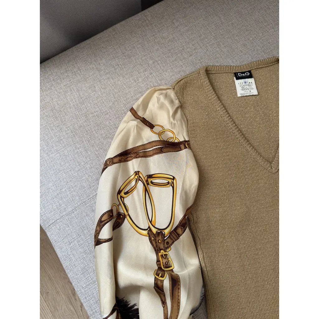 Dolce & Gabbana Dolce & Gabbana Vintage Equestrian Knit Jumper Size Small Size S / US 4 / IT 40 - 2 Thumbnail