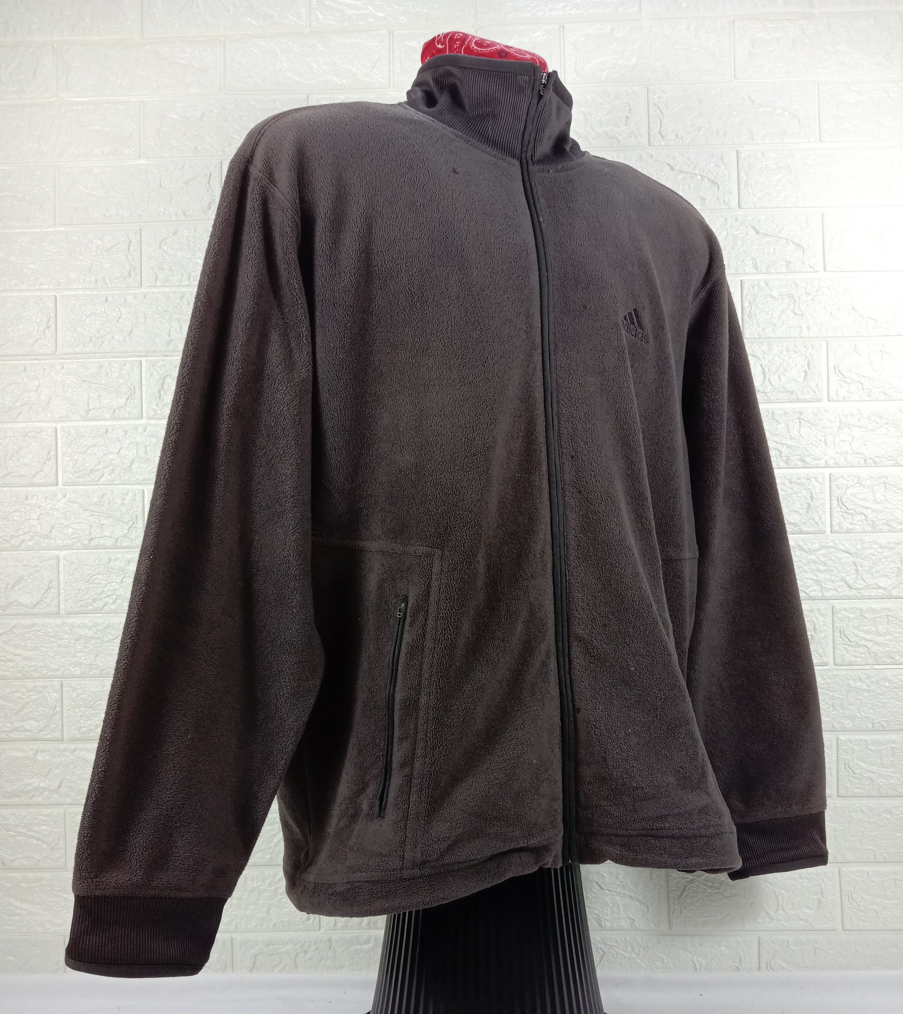 Adidas Vintage Adidas Outdoor Zipper Sweater Size US L / EU 52-54 / 3 - 2 Thumbnail
