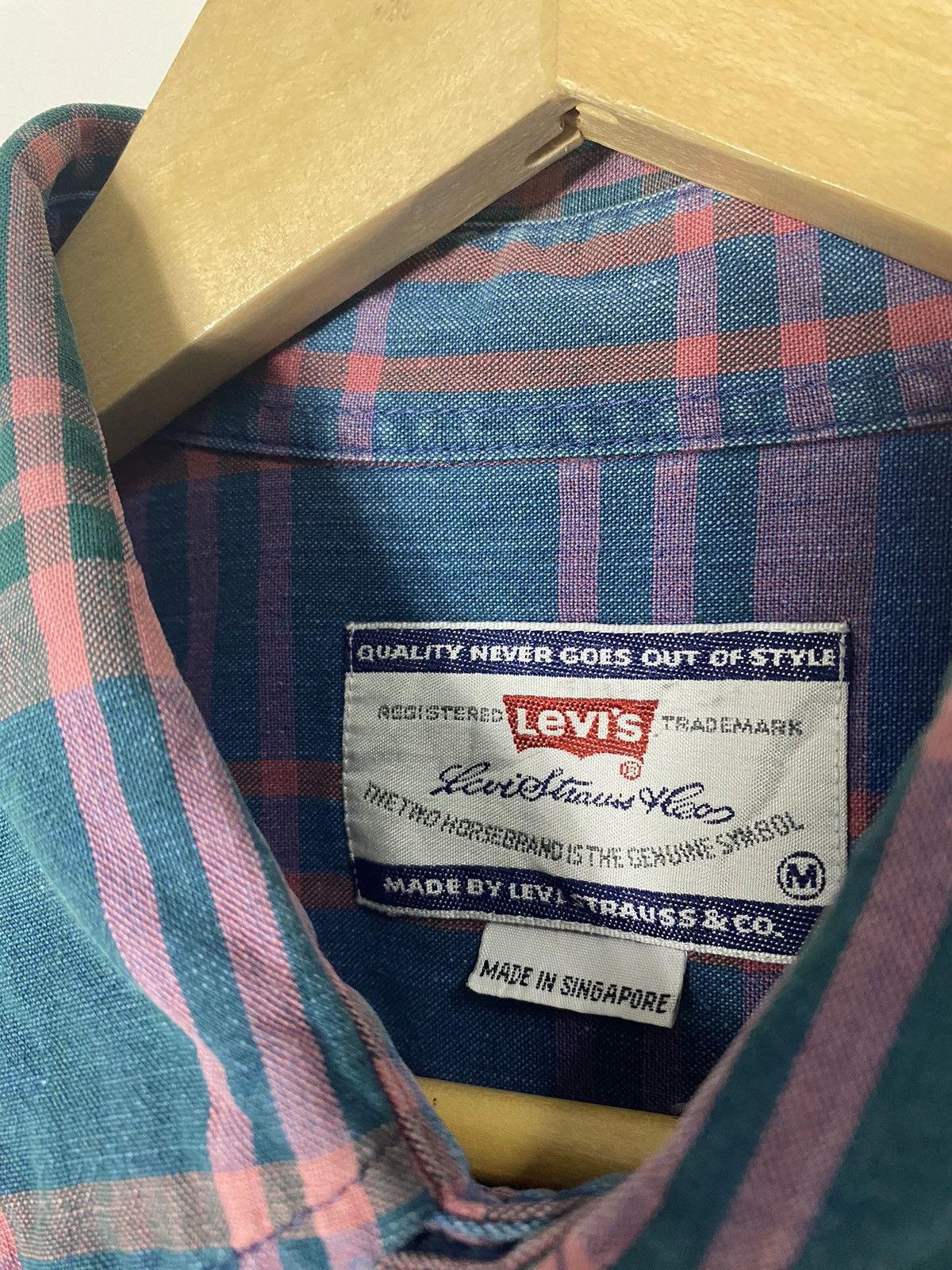 Levi's × Levi's Vintage Clothing Levi's Button Up Shirt Size US M / EU 48-50 / 2 - 4 Thumbnail