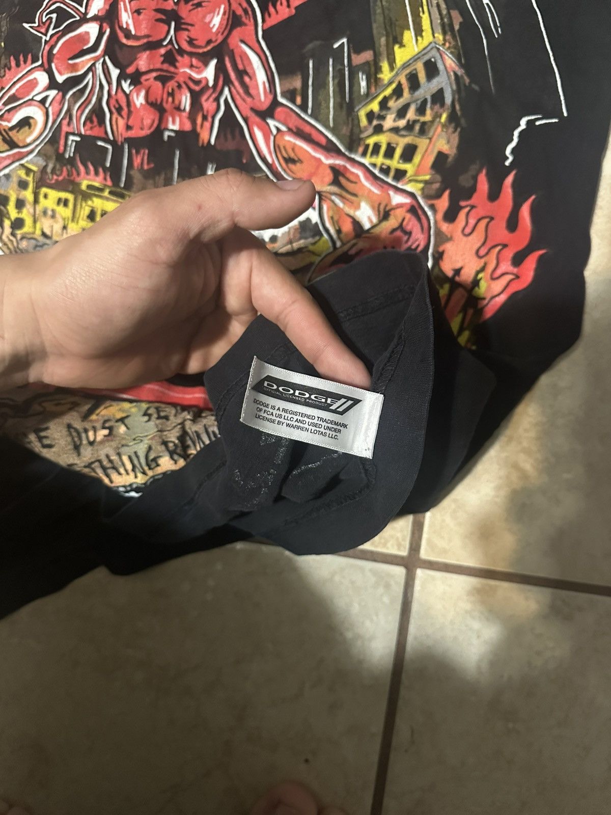 Warren Lotas Warren lotas Dodge Collection Demon Tee Size US M / EU 48-50 / 2 - 3 Thumbnail