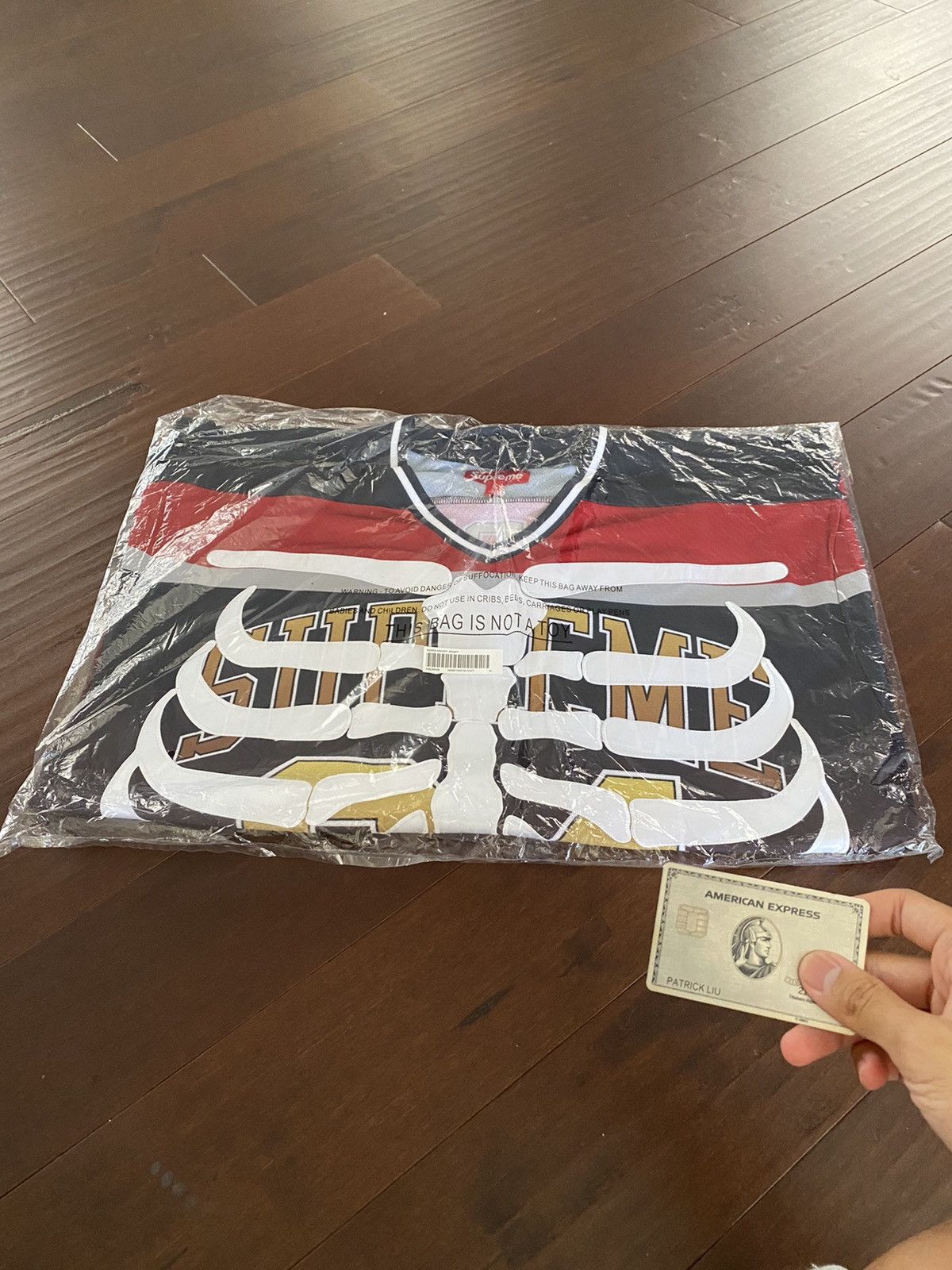 Supreme Bones Hockey Jersey Multicolor