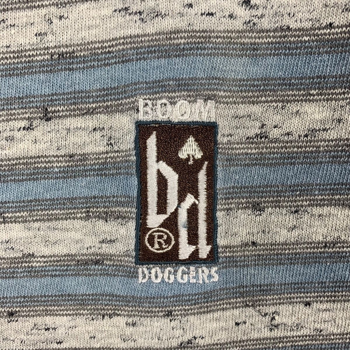 Vintage Vintage 90s BOOM DOGGERS surf gear Surfing stripe tee Size US L / EU 52-54 / 3 - 9 Thumbnail