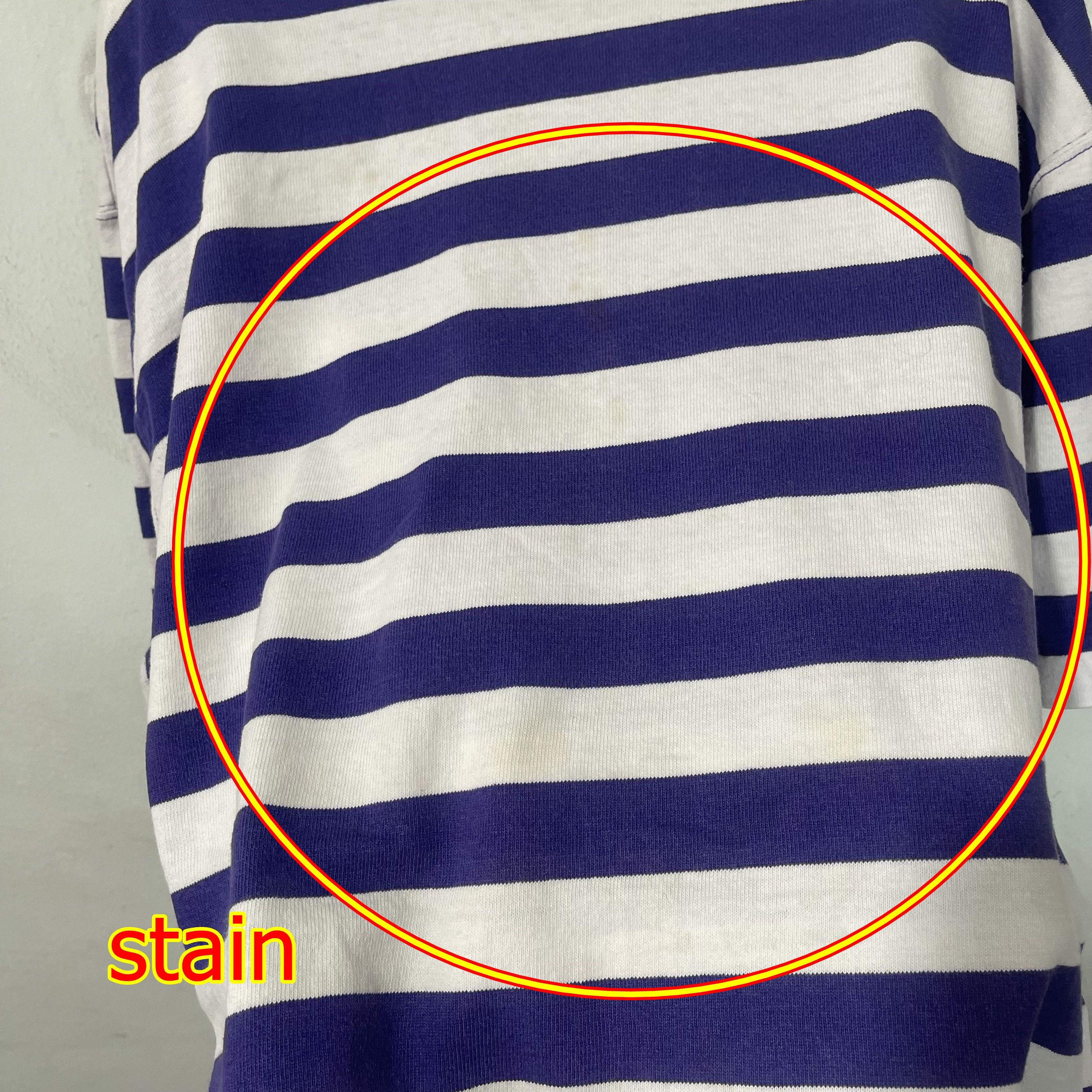 Vintage Vintage 90s Striped T-Shirt Size US L / EU 52-54 / 3 - 9 Thumbnail
