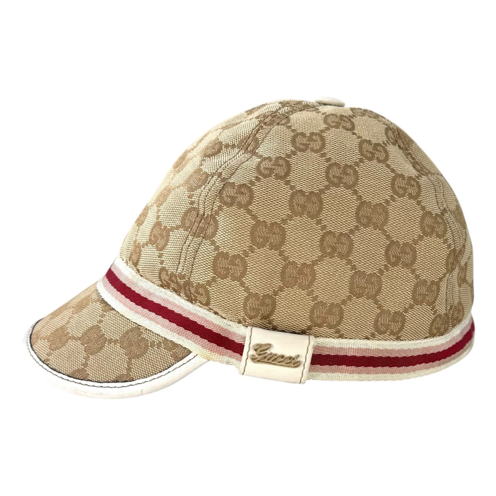 Gucci Gucci Monogram Pink Sherry Line Kid’s Baseball Cap Size ONE SIZE - 2 Thumbnail
