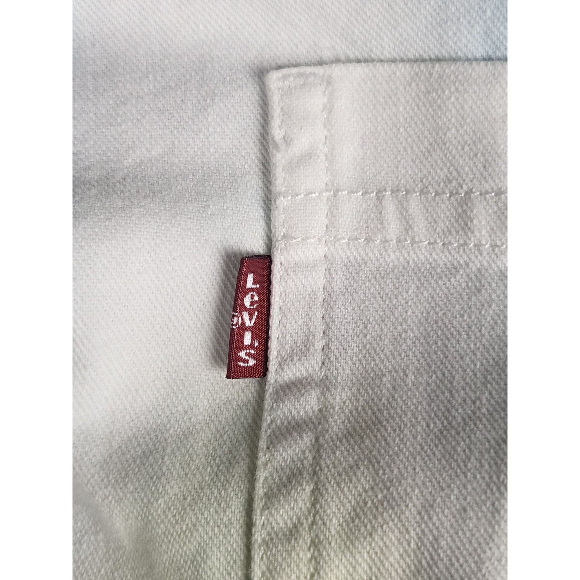 Levi's Levis Red Tab Cotton Paint Shirt Women Sz M Artistic Design Size M / US 6-8 / IT 42-44 - 5 Thumbnail