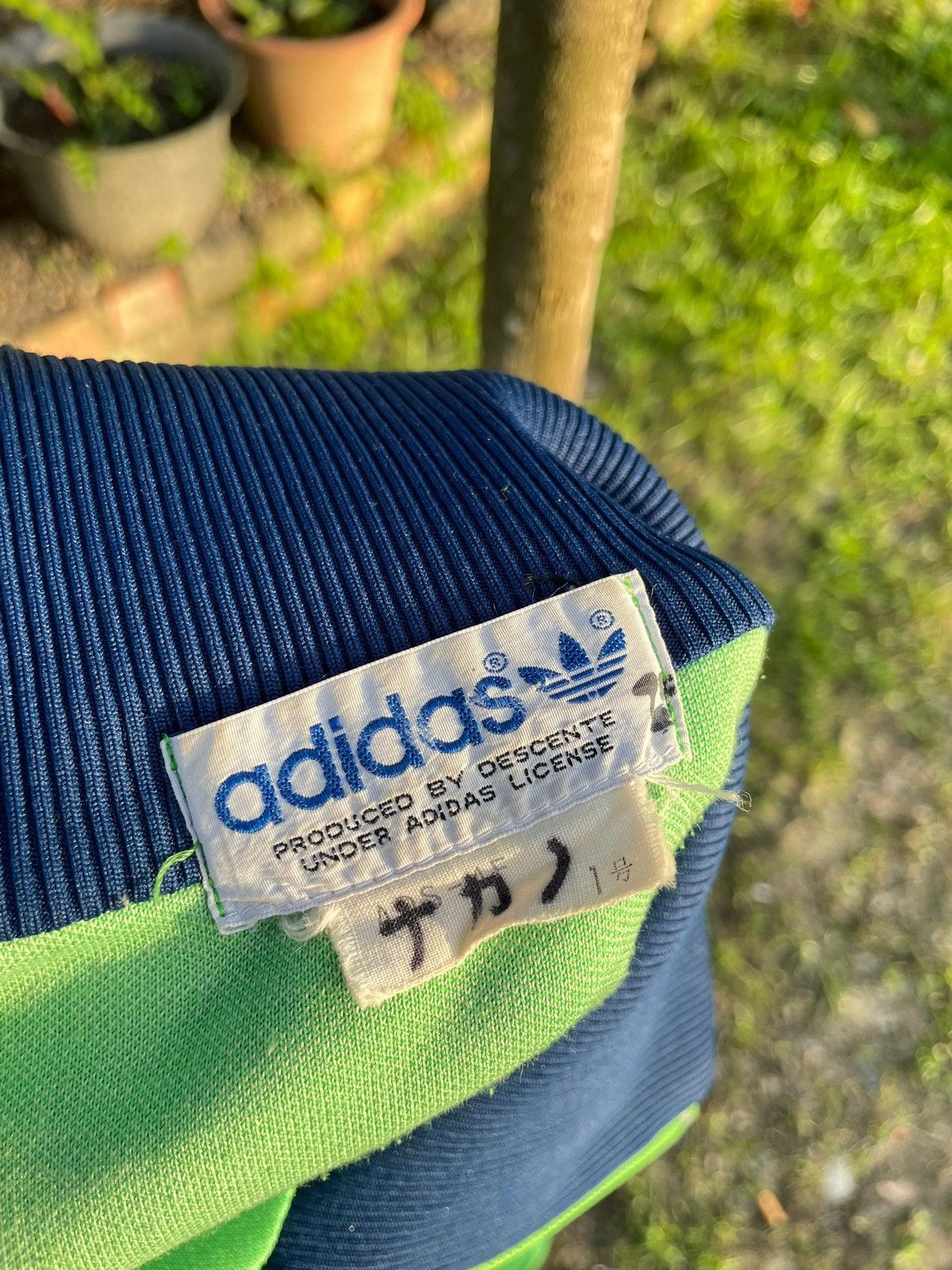 Adidas Vintage Adidas x Descente "Sagamihara" Track Jacket - Green Size US XS / EU 42 / 0 - 3 Thumbnail