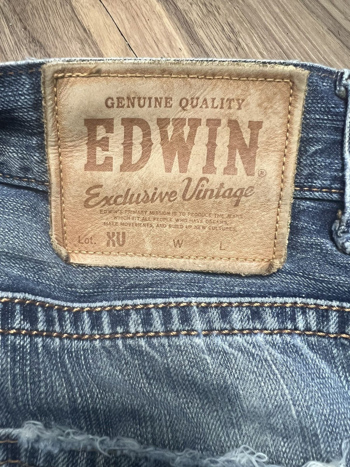Edwin Edwin 425XV Exclusive Vtg Jeans MadeInJapan Straight Fit(43) Size US 34 / EU 50 - 17 Thumbnail