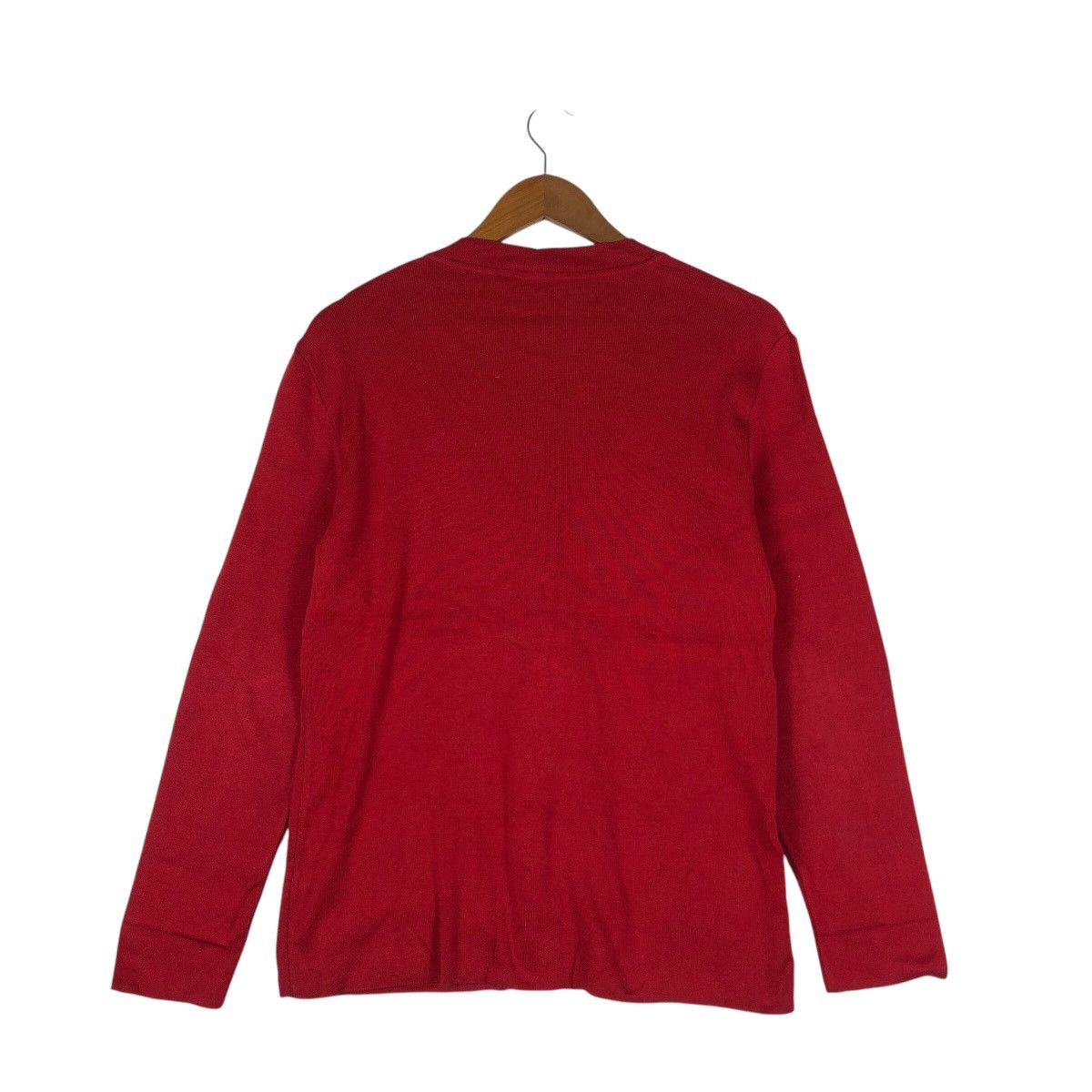 Salvatore Ferragamo SALVATO FERRAGAMO Red Cardigan Sweater Size US S / EU 44-46 / 1 - 6 Thumbnail