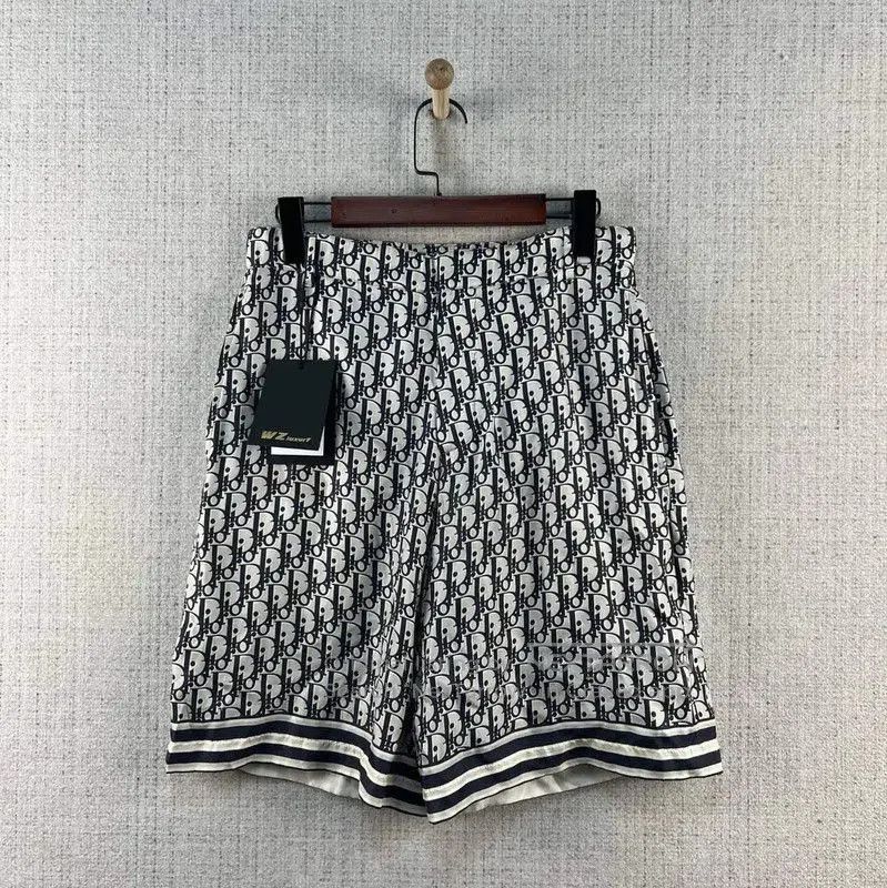 Dior Dior Color Block Silk Men's Shorts . Size US 26 / EU 42 - 1 Thumbnail
