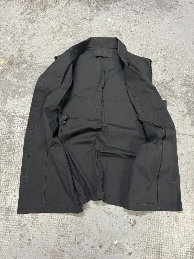 Designer × Prada × Vintage 2000s Prada Black Sleeveless Minimalist Shirt Size XS / US 0-2 / IT 36-38 - 6 Thumbnail