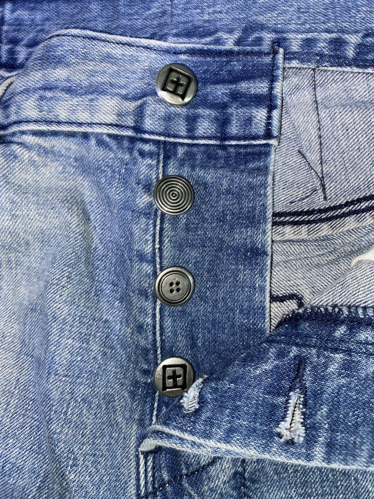 Ksubi KSUBi Remake Distressed Jeans Size US 33 - 3 Thumbnail