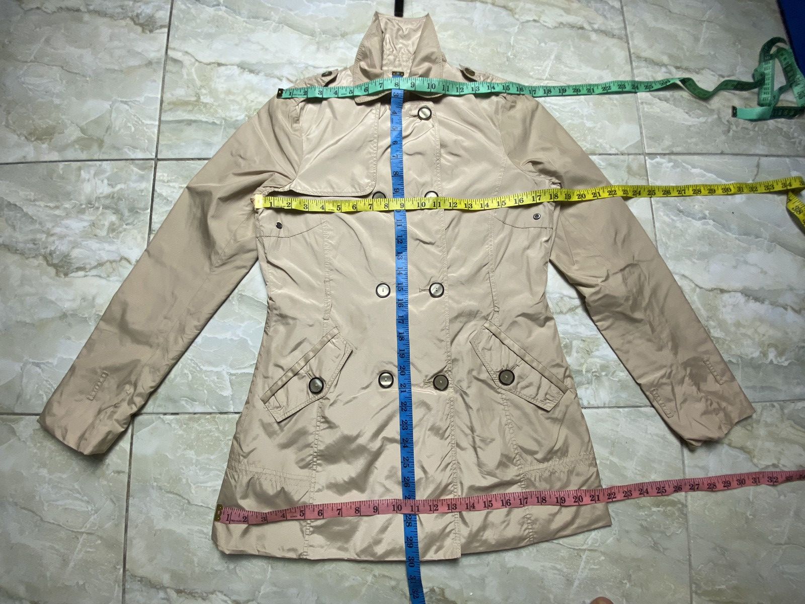 Zara Zara trench coat / rain coat green army Size US S / EU 44-46 / 1 - 5 Thumbnail