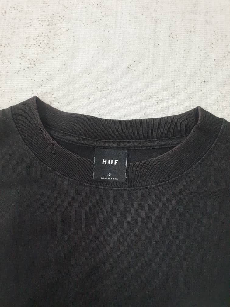 Huf Huf HUFWORLDWIDE Faded black Shirt Size US M / EU 48-50 / 2 - 2 Thumbnail
