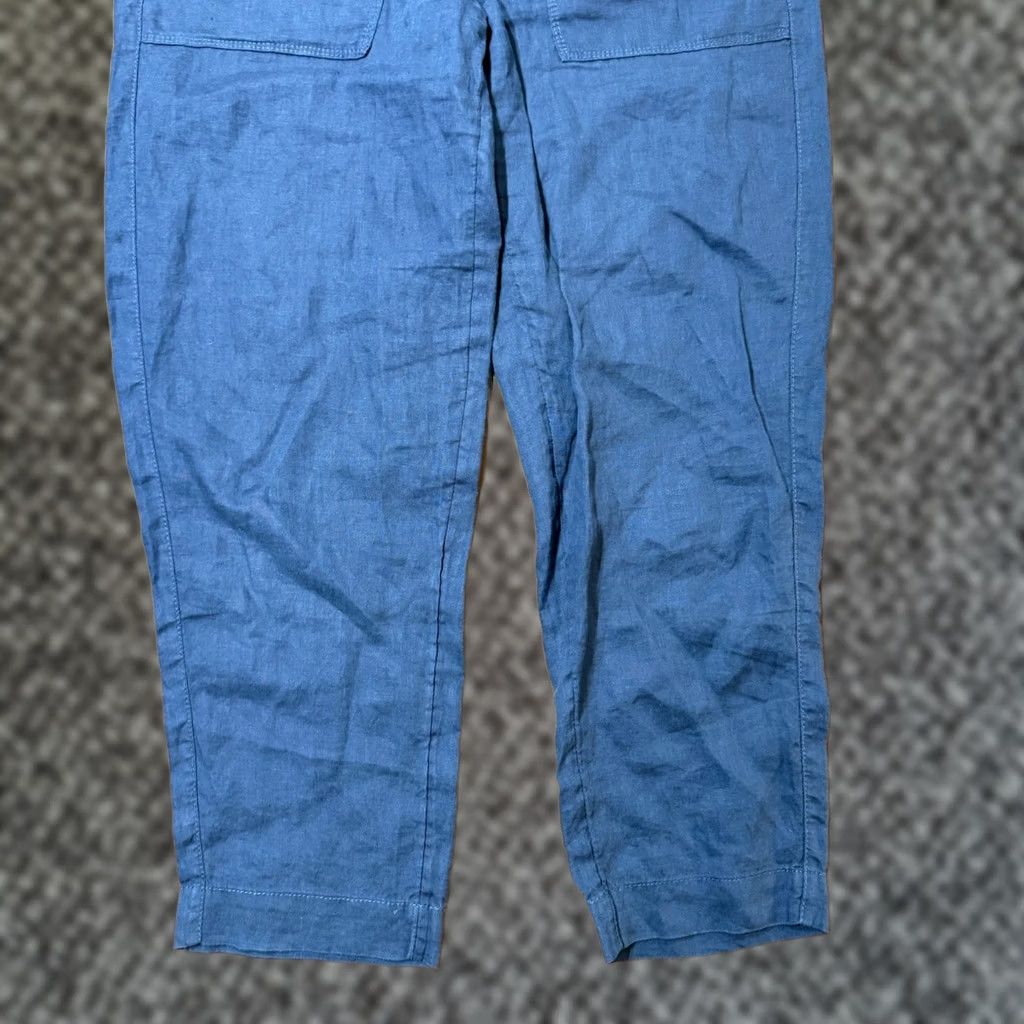 Athleta VINTAGE Athleta Women's Voyager Linen pants 6 Casual Beach 586941 V3-27 Size 29" - 1 Thumbnail