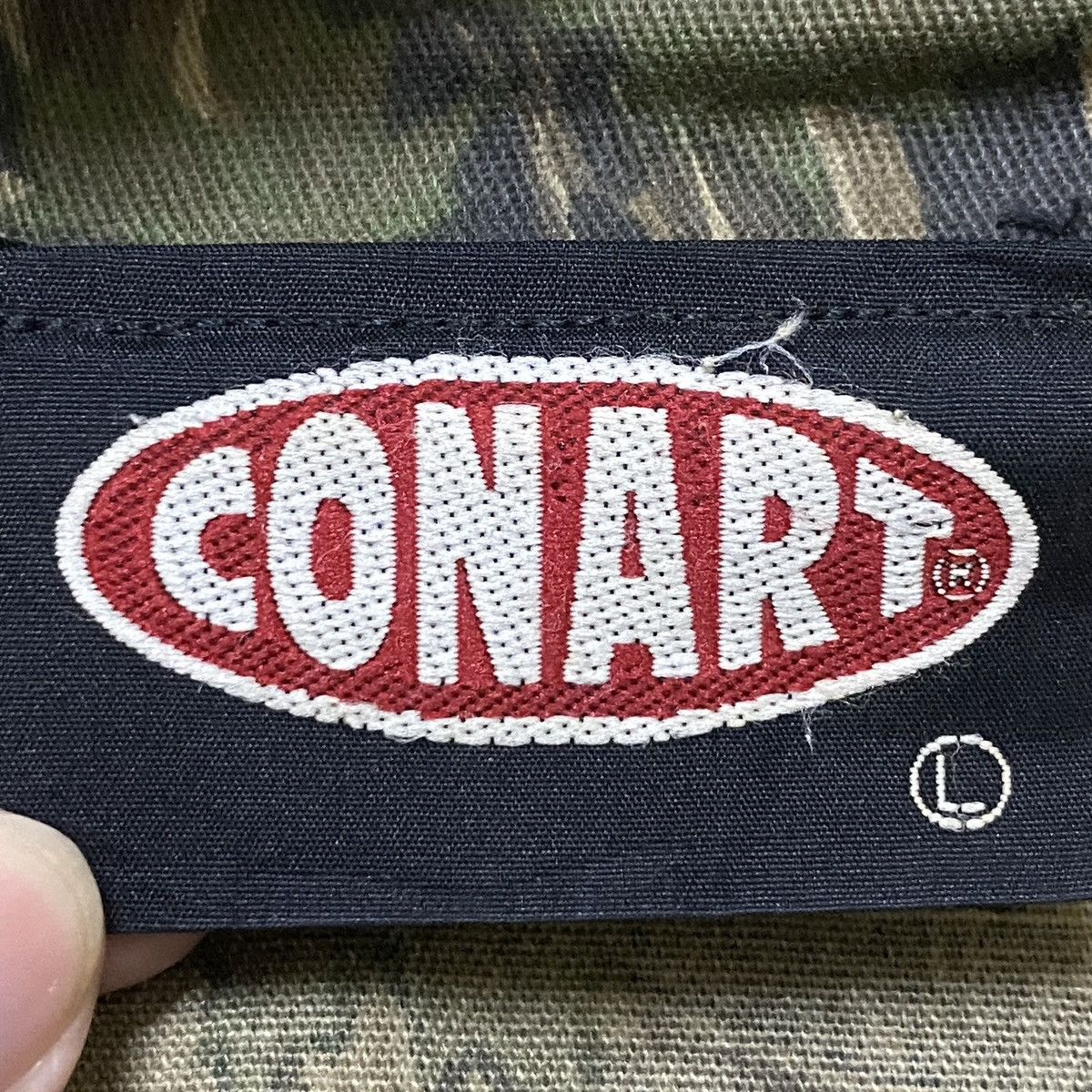 Vintage Vintage Brand Conart camouflage Anorak Jacket 1990s Size US L / EU 52-54 / 3 - 9 Thumbnail