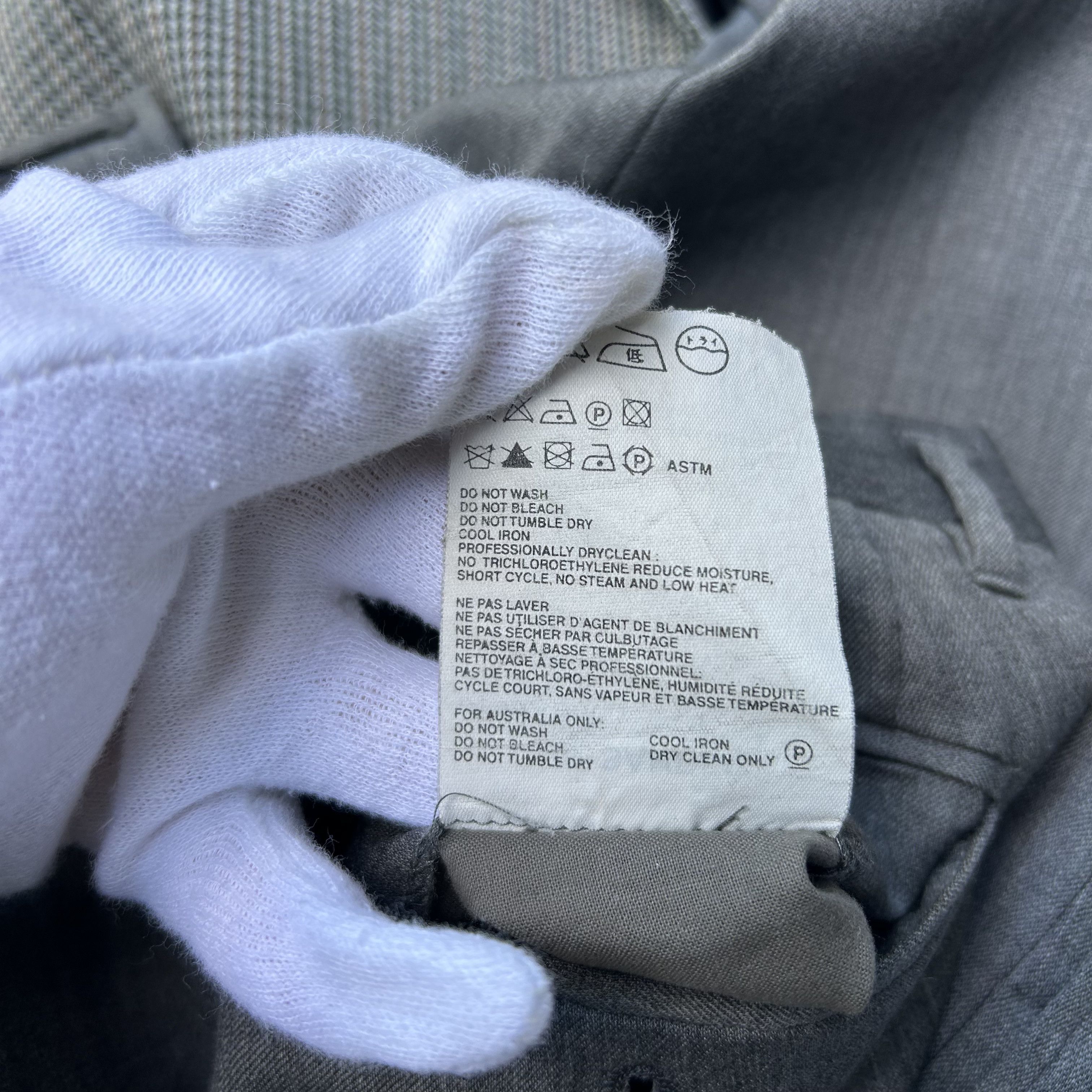 Jil Sander Jil Sander Grey Trousers Pants Size US 34 / EU 50 - 7 Thumbnail