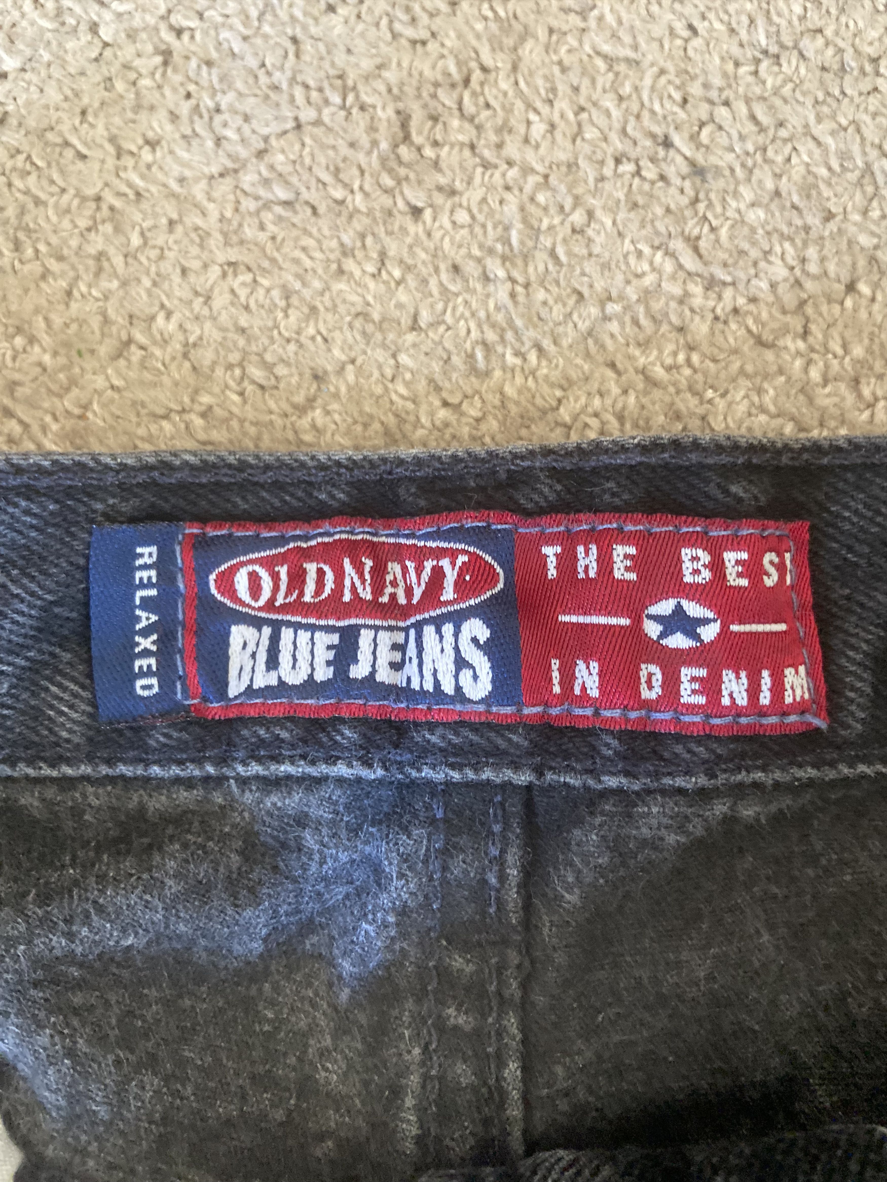 Old Navy Vintage Old Navy black jeans Size US 35 - 2 Thumbnail