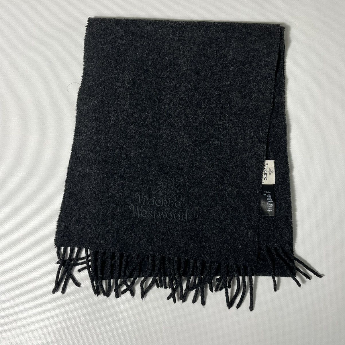 Vintage × Vivienne Westwood Vivienne Westwood Vintage Wool Scarf Size ONE SIZE - 1 Thumbnail