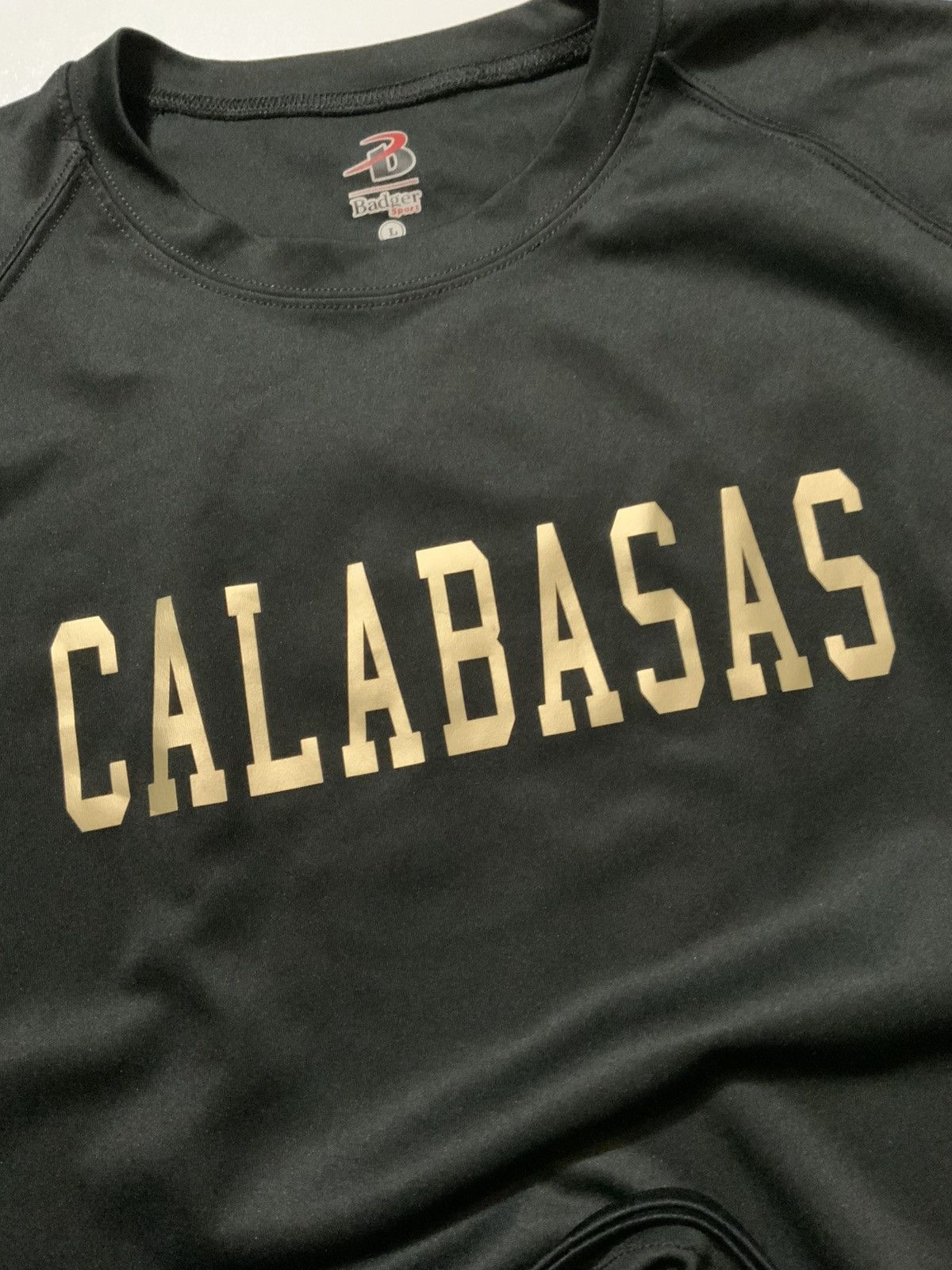 Other Badger Sport Calabasas Black Gold #8 Athletic Soccer Jersey Size US L / EU 52-54 / 3 - 5 Thumbnail