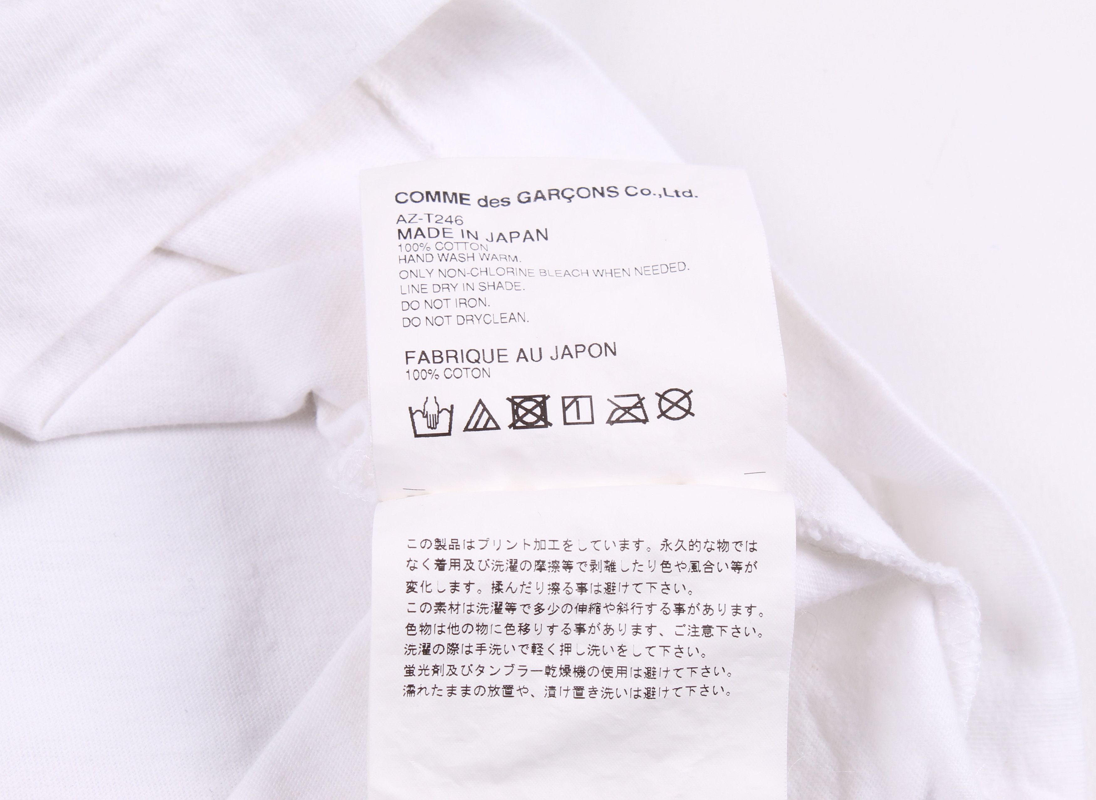 Comme des Garcons PLAY Comme Des Garcons Play Printed Short Sleeve T-shirt Size S / US 4 / IT 40 - 7 Thumbnail