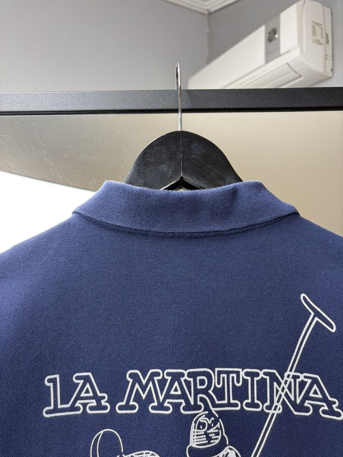 Polo Ralph Lauren La Martina Polo Shirt Equestrian Luxury Big Logo Back Y2K Size US L / EU 52-54 / 3 - 16 Thumbnail