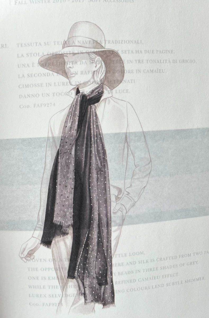 Loro Piana LORO PIANA Silk velvet shawl Size ONE SIZE - 1 Thumbnail