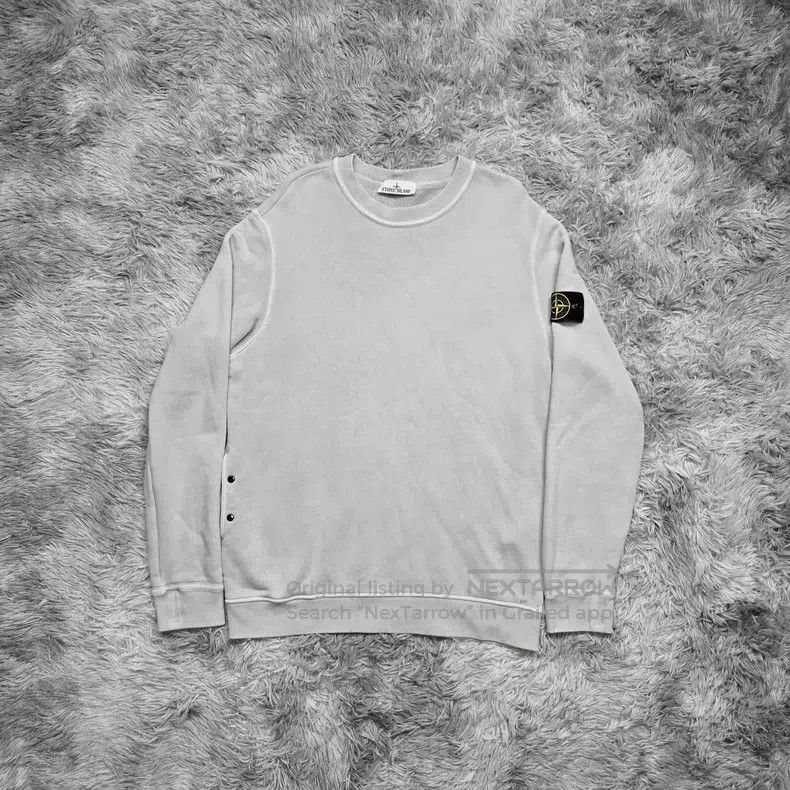Stone Island Stone Island Light Gray Light Gray Basic Sweatshirt L Size US L / EU 52-54 / 3 - 1 Thumbnail