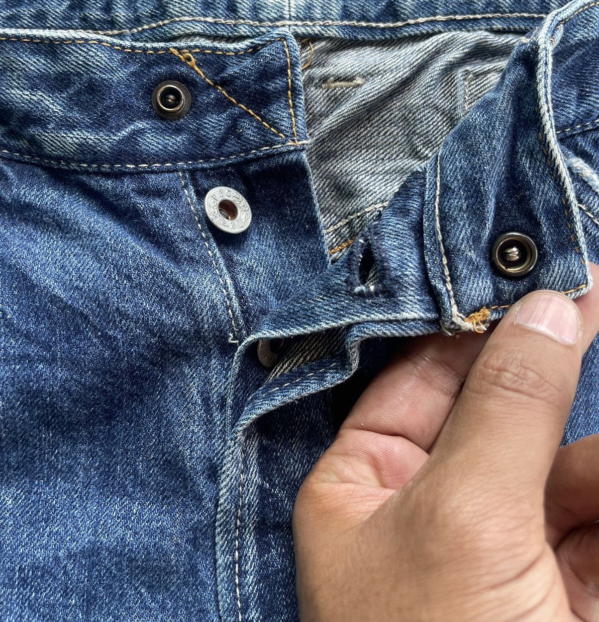 Polo Ralph Lauren RARE 90s Polo Jeans Co. Ralph Lauren Selvedge Denim Size US 31 - 12 Thumbnail