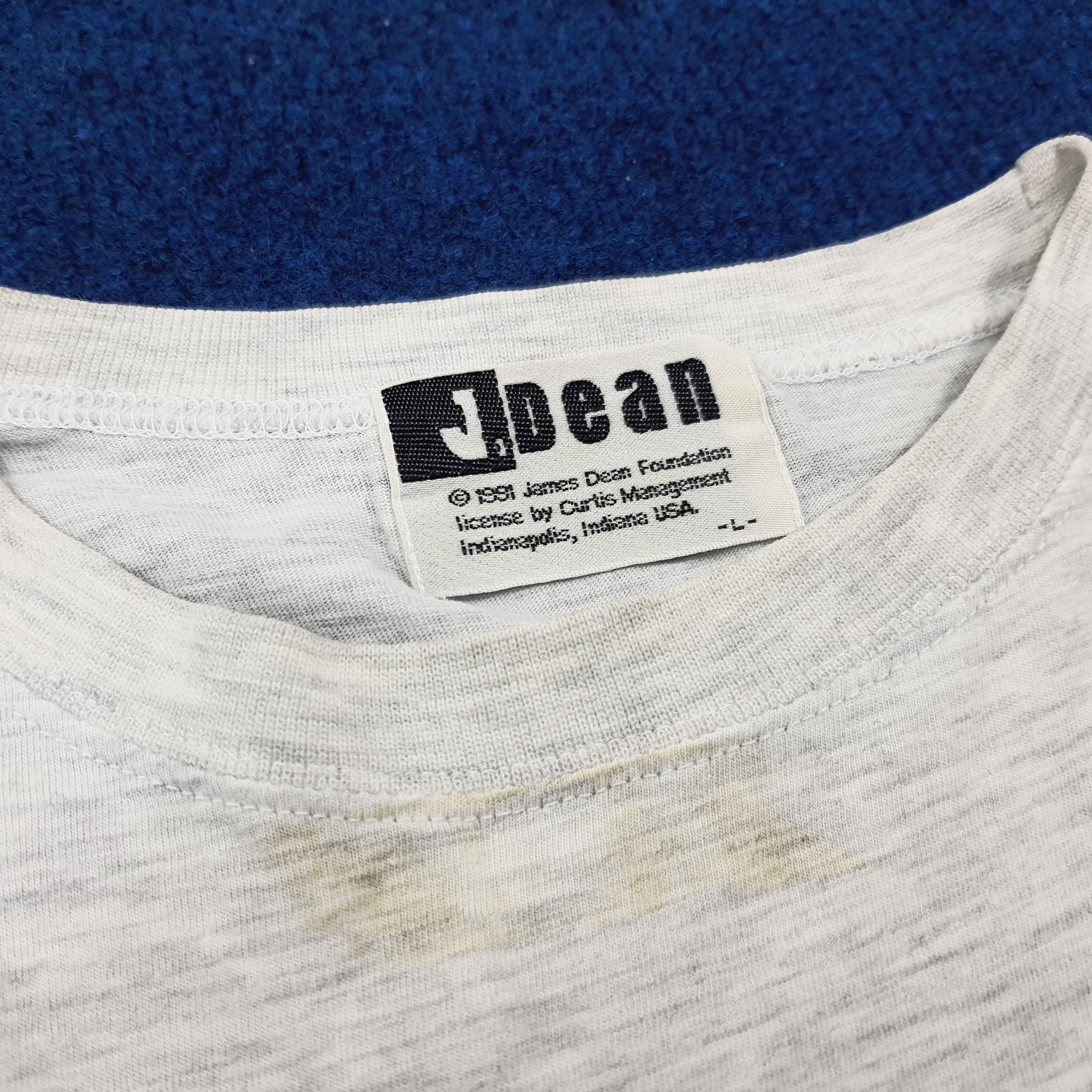 Vintage Vintage James Dean America Actor Photo Tee Size US M / EU 48-50 / 2 - 4 Thumbnail