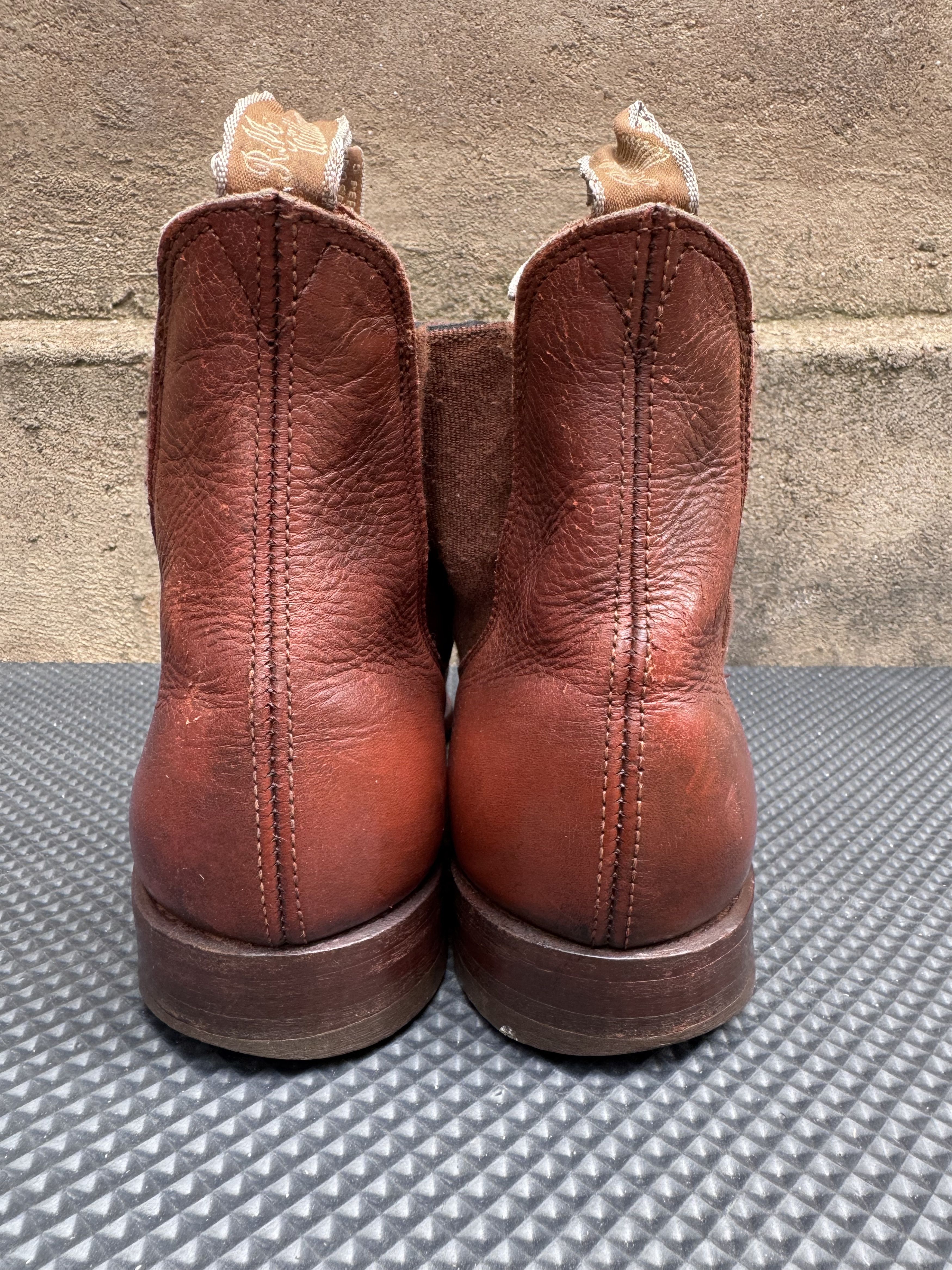 R.M. Williams RM Williams Vintage Rare Australia Chelsea Brown Size US 8 / EU 41 - 5 Thumbnail