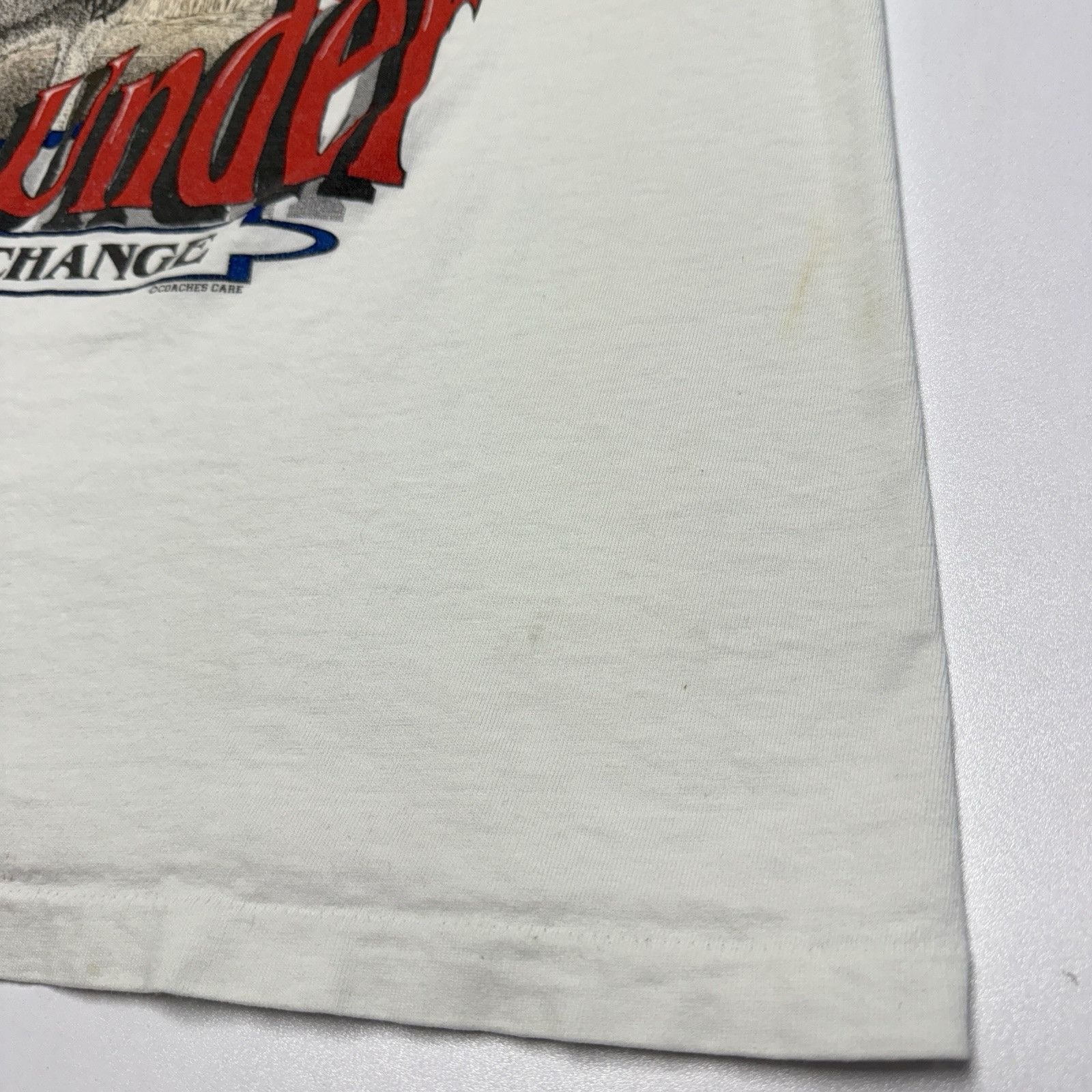 Vintage Vintage 90s Arizona Down Under T Shirt Mens Large White Fo Size US L / EU 52-54 / 3 - 8 Thumbnail