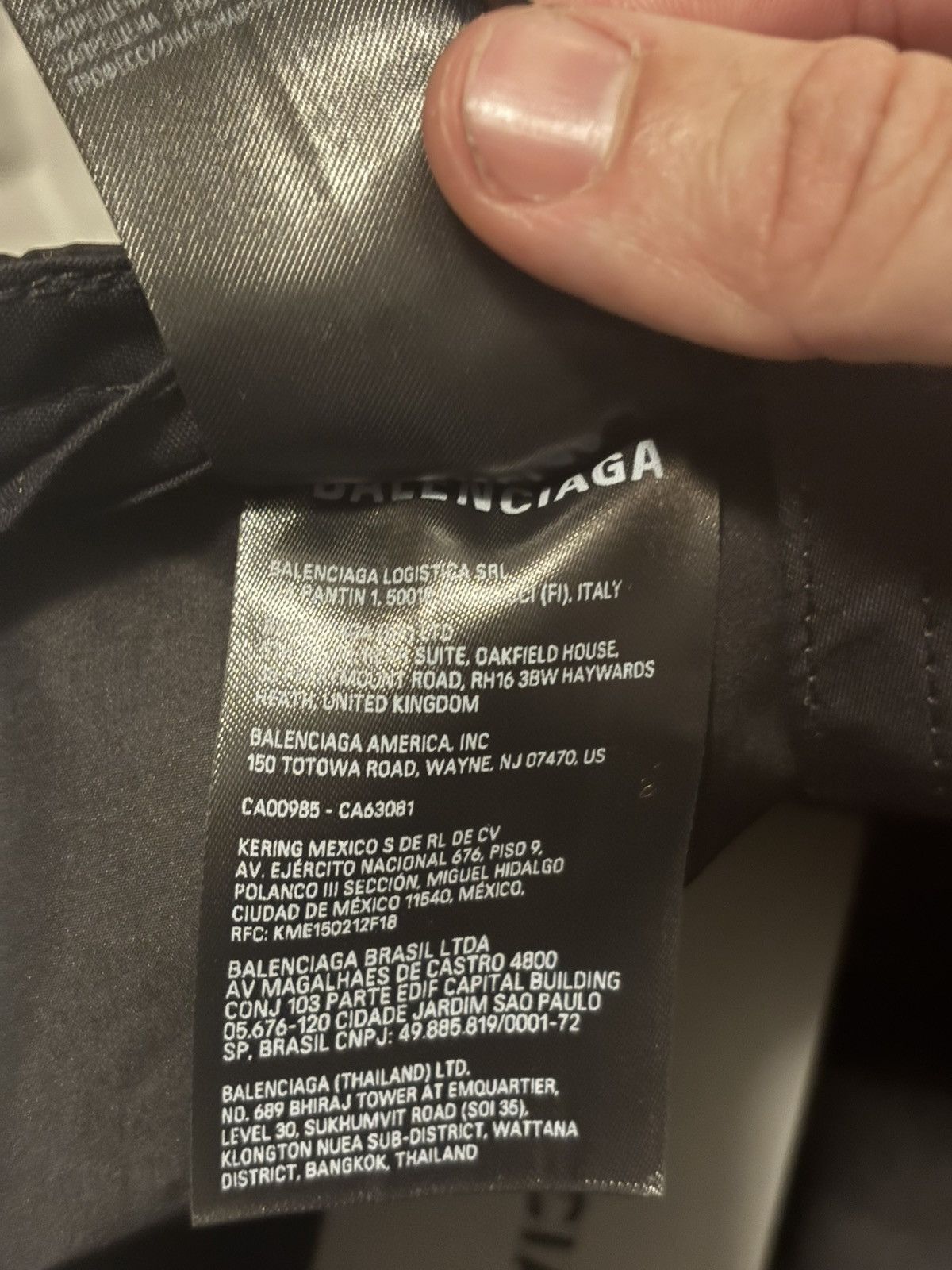 Balenciaga BALENCIAGA LOOP INFINITY MASK CAP Size ONE SIZE - 12 Thumbnail