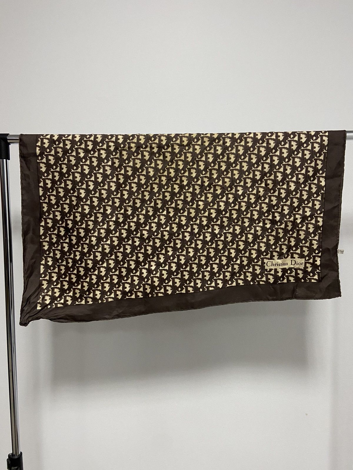 Christian Dior Monsieur × Vintage Christian Dior scarf silk vintage monogram box logo small Size ONE SIZE - 2 Thumbnail