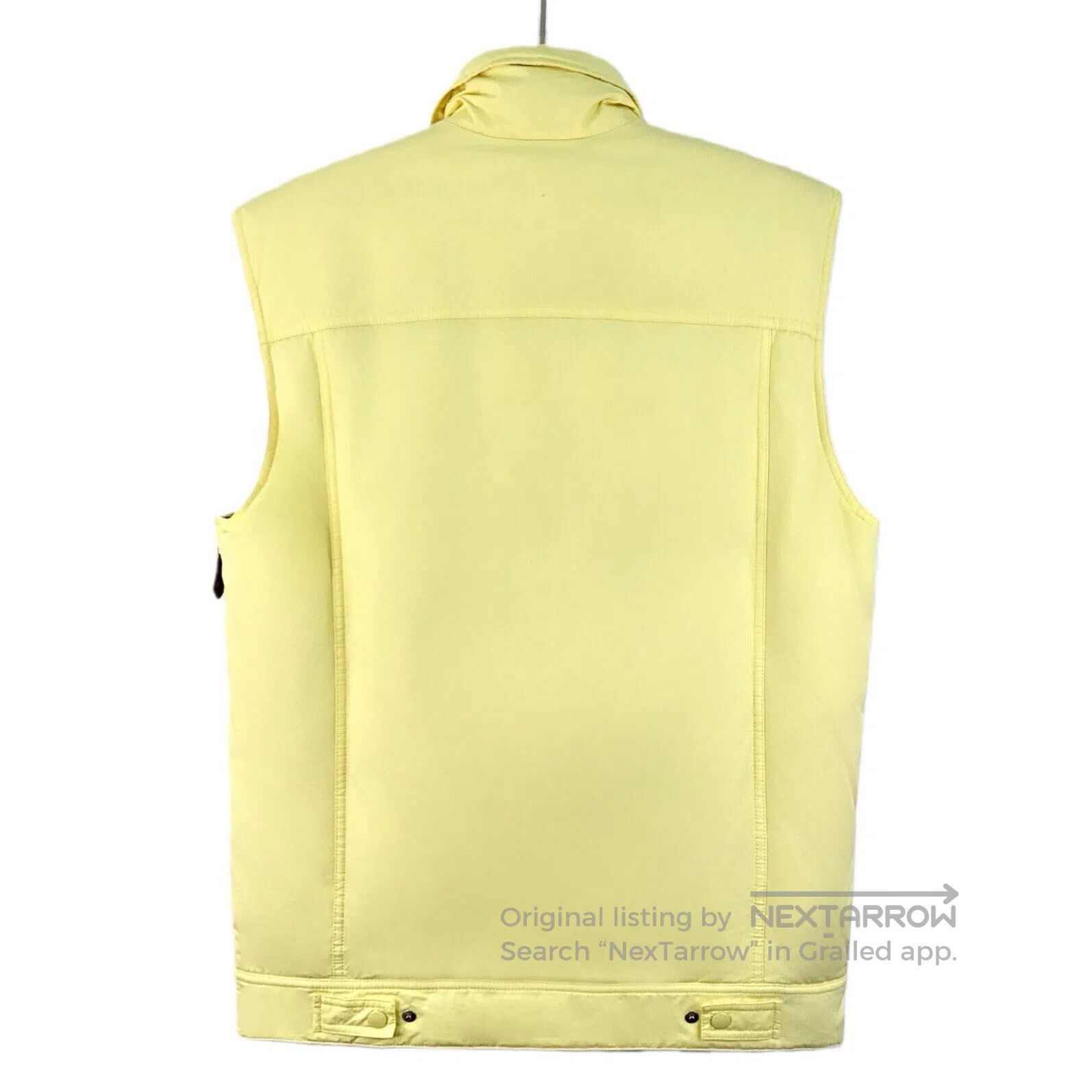 Louis Vuitton Louis Vuitton Yellow Multi-Pocket Cotton Collar Single-Bre Size XXS / US 00 / IT 34 - 2 Thumbnail