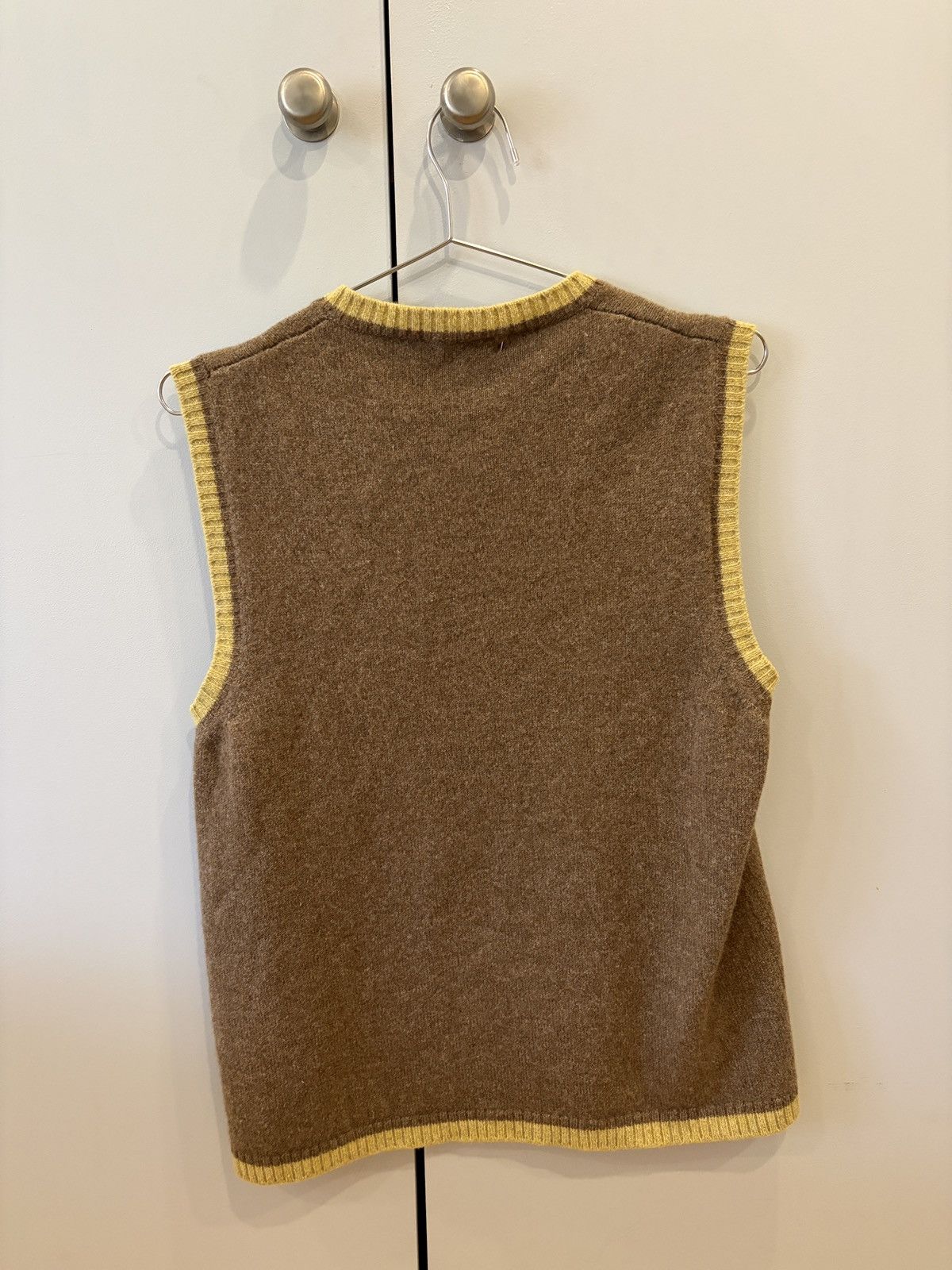 Etro Etro Milano Wool Knit V-Neck Sweater Vest Size US L / EU 52-54 / 3 - 3 Thumbnail