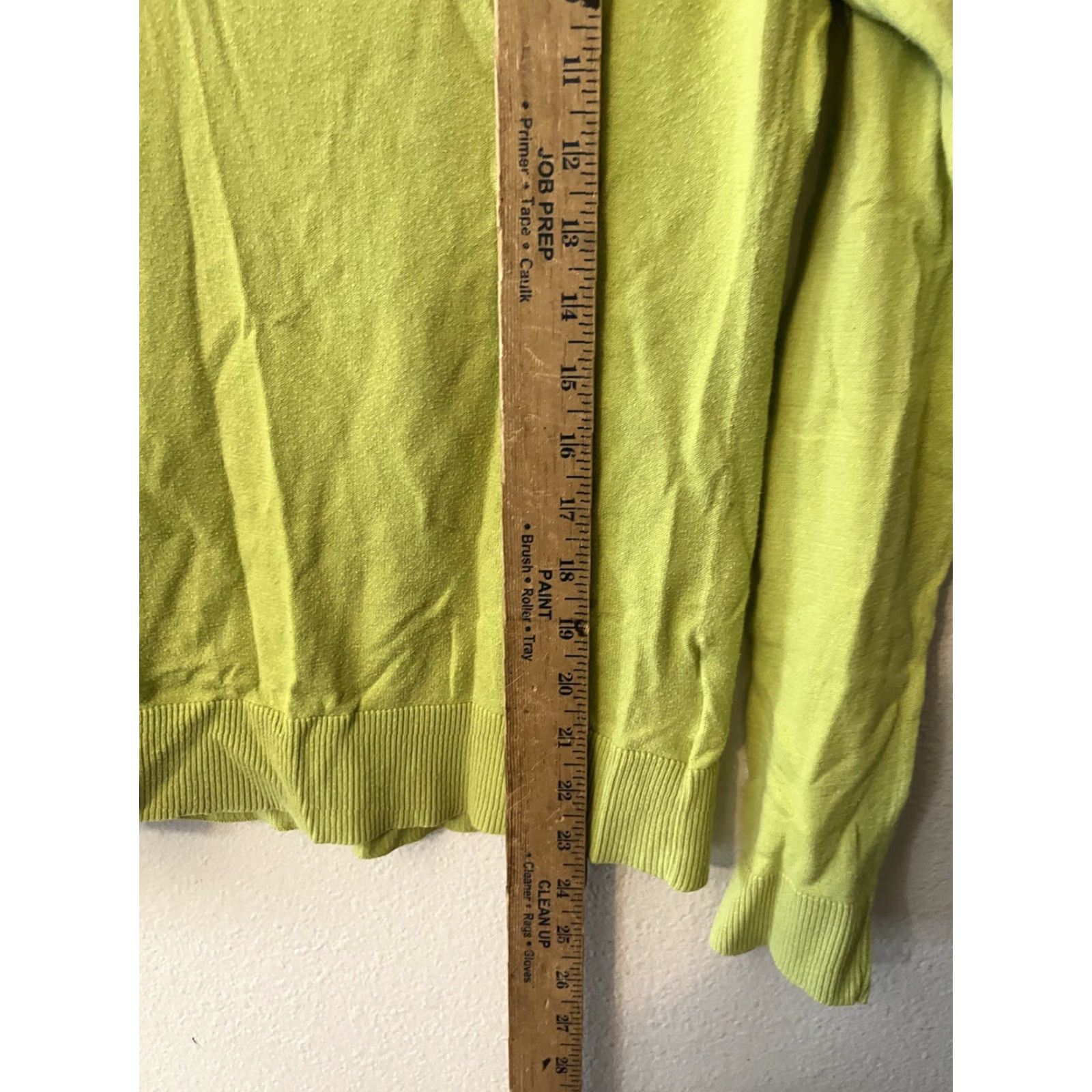 Loft LOFT Women's Cardigan Sweater Small Green Regular Fit Long Sleeve Open Breathable Lightweight Casual Workwear Size S / US 4 / IT 40 - 5 Thumbnail