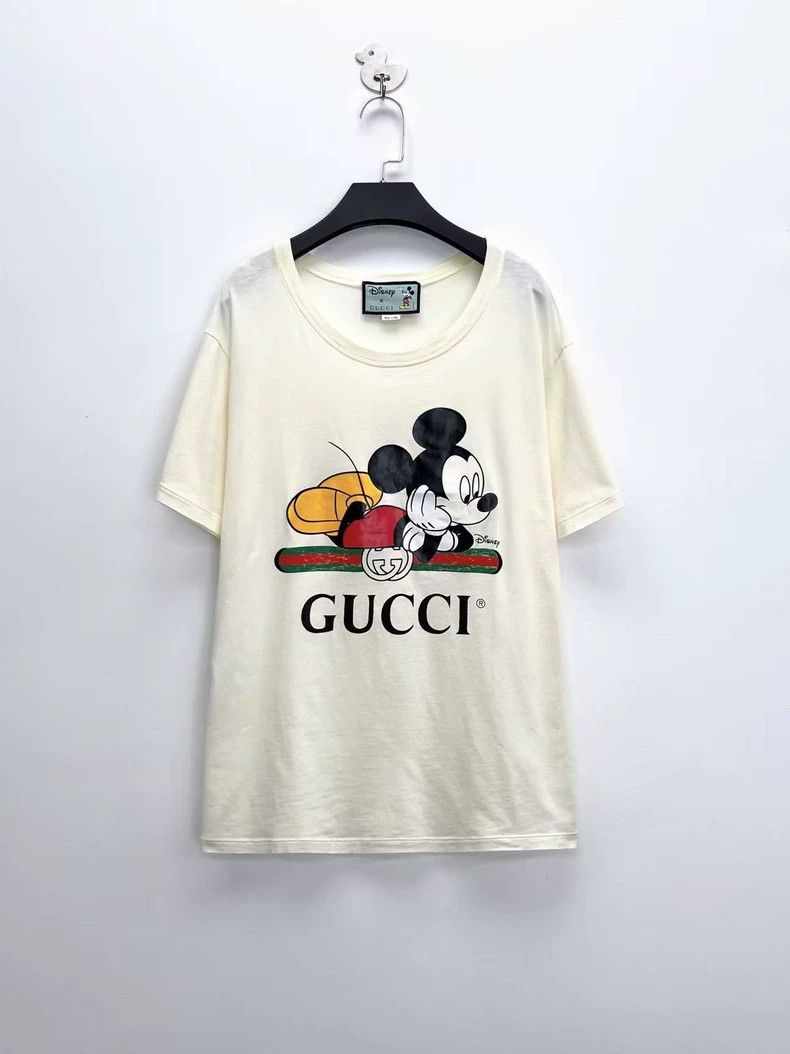Gucci Gucci Mickey Mouse graffiti double G belt letter logo shor Size US S / EU 44-46 / 1 - 1 Thumbnail