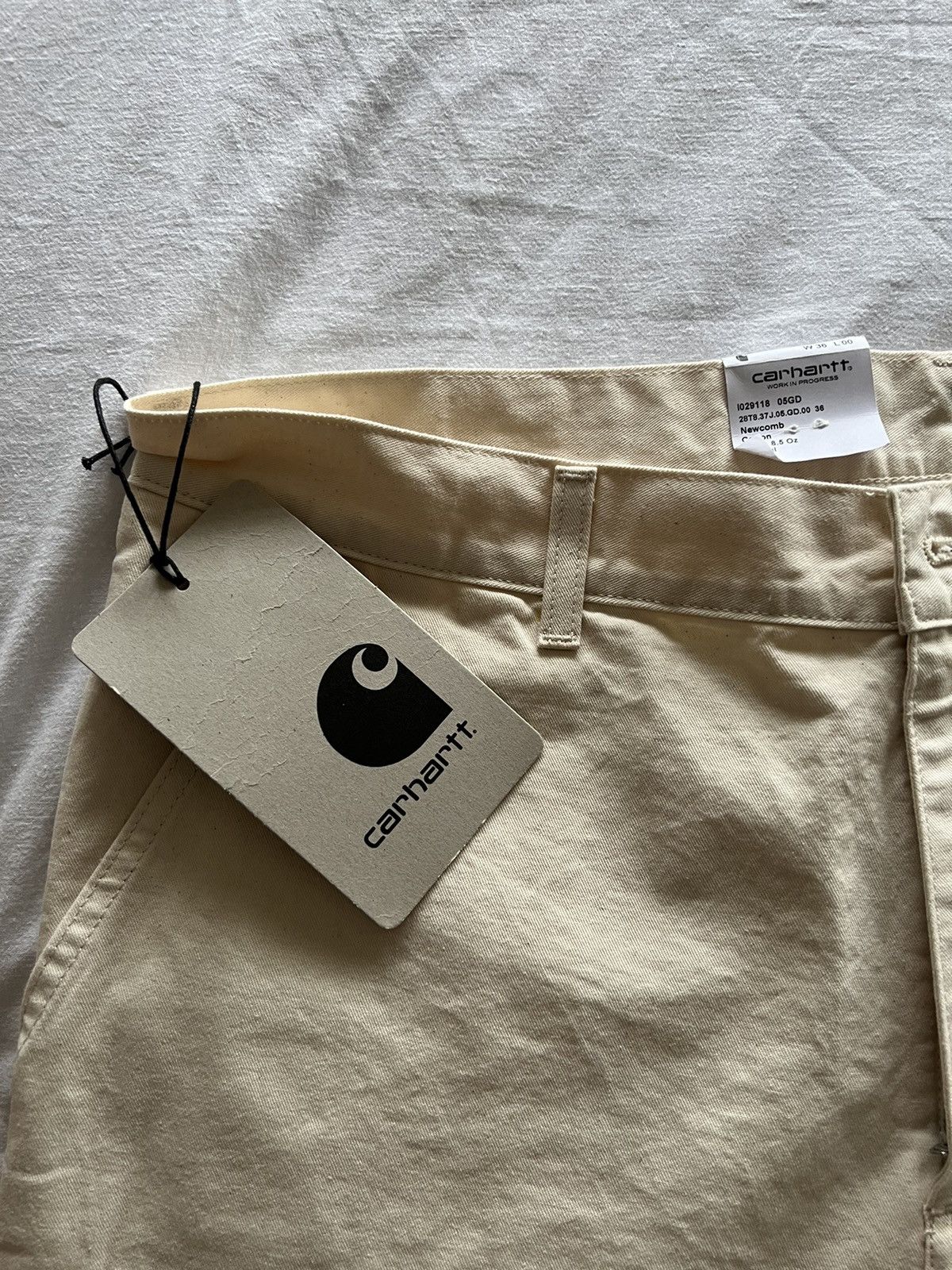 Carhartt Wip Carhartt WIP Wesley Pant Natural W36 Size US 36 / EU 52 - 4 Thumbnail
