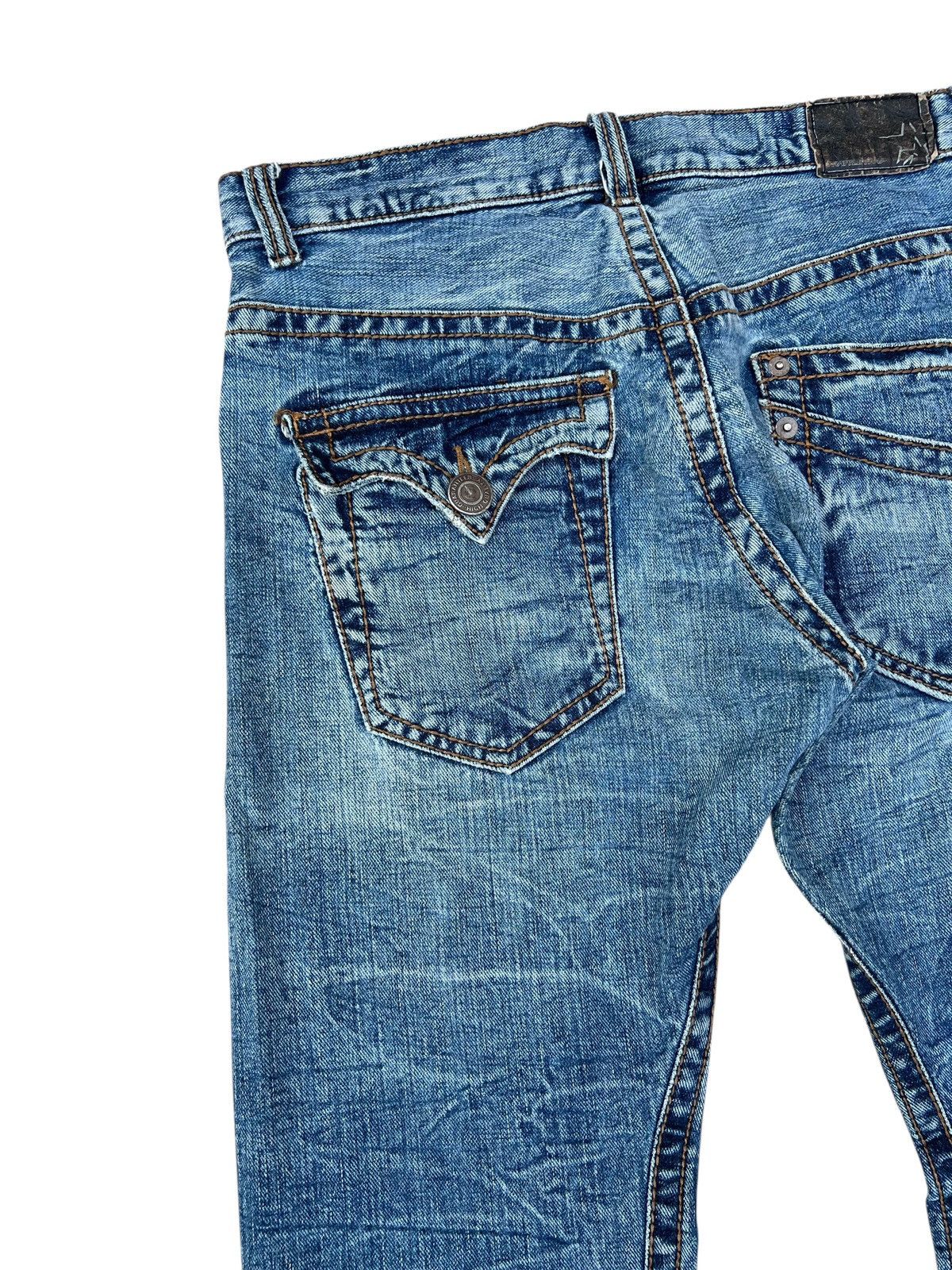 semanticdesign Rattle Trap Made in Japan Tartan Patchwork Denim Jeans Size US 32 / EU 48 - 15 Thumbnail