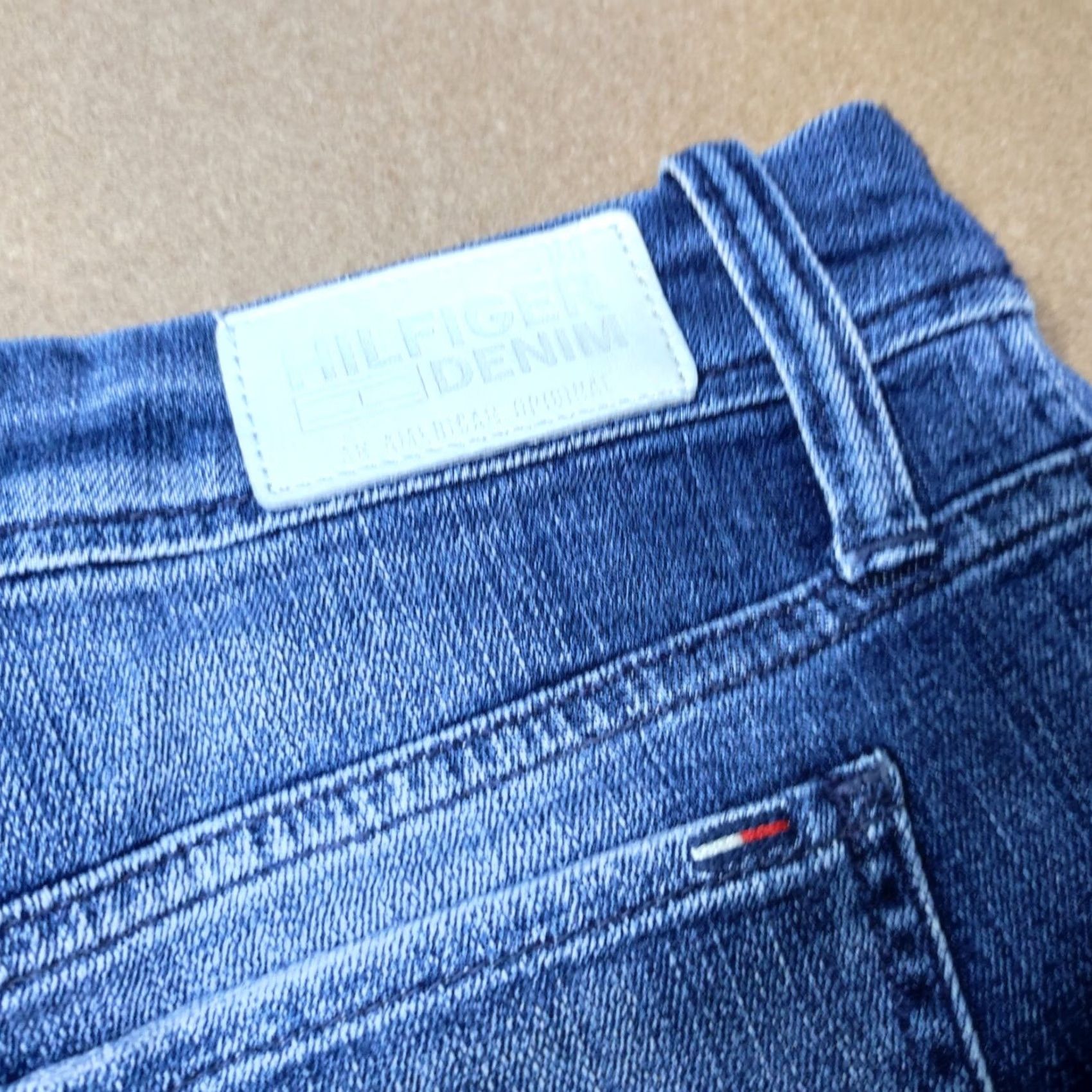 Tommy Hilfiger Tommy Hilfiger Womens Blue Denim Shorts Size 28 Low Rise Size 28" / US 6 / IT 42 - 2 Thumbnail