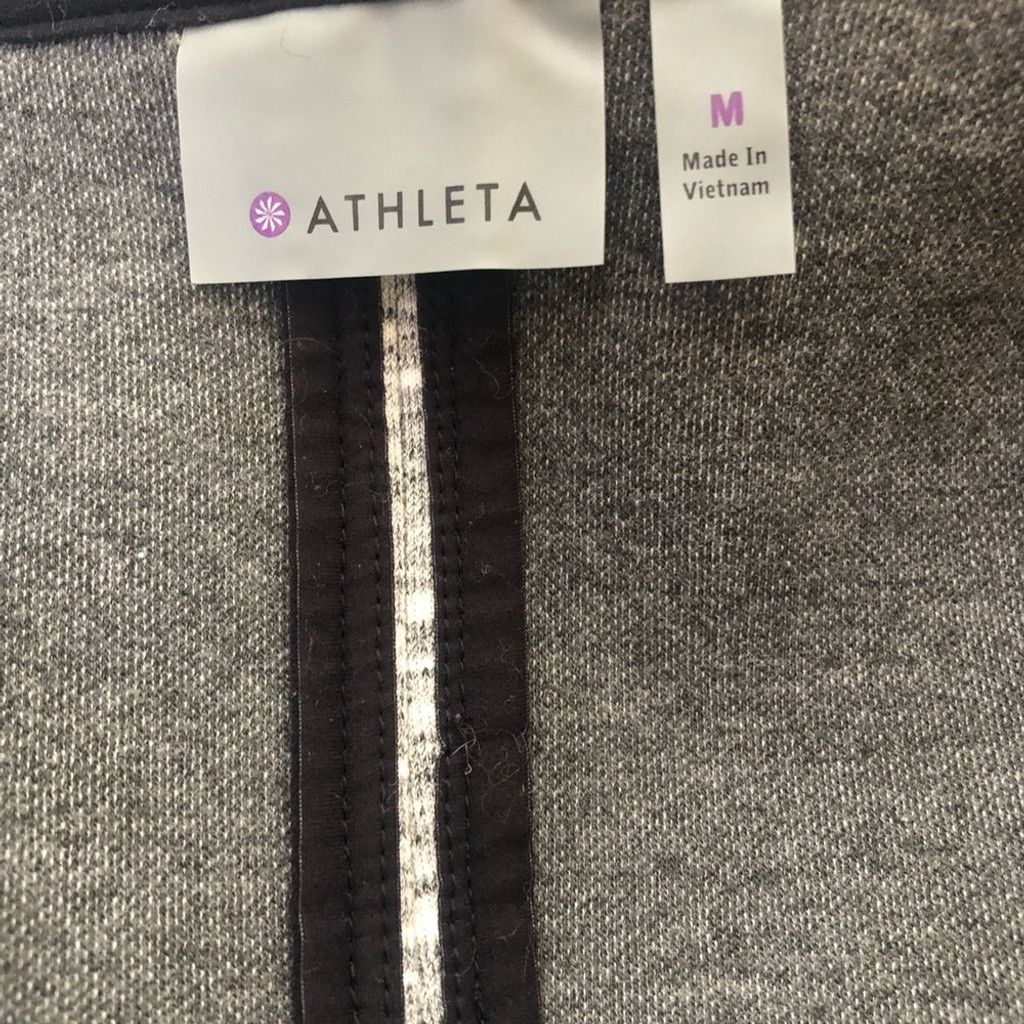 Athleta Athleta Gray Cowl Neck Sweater Size M / US 6-8 / IT 42-44 - 3 Thumbnail