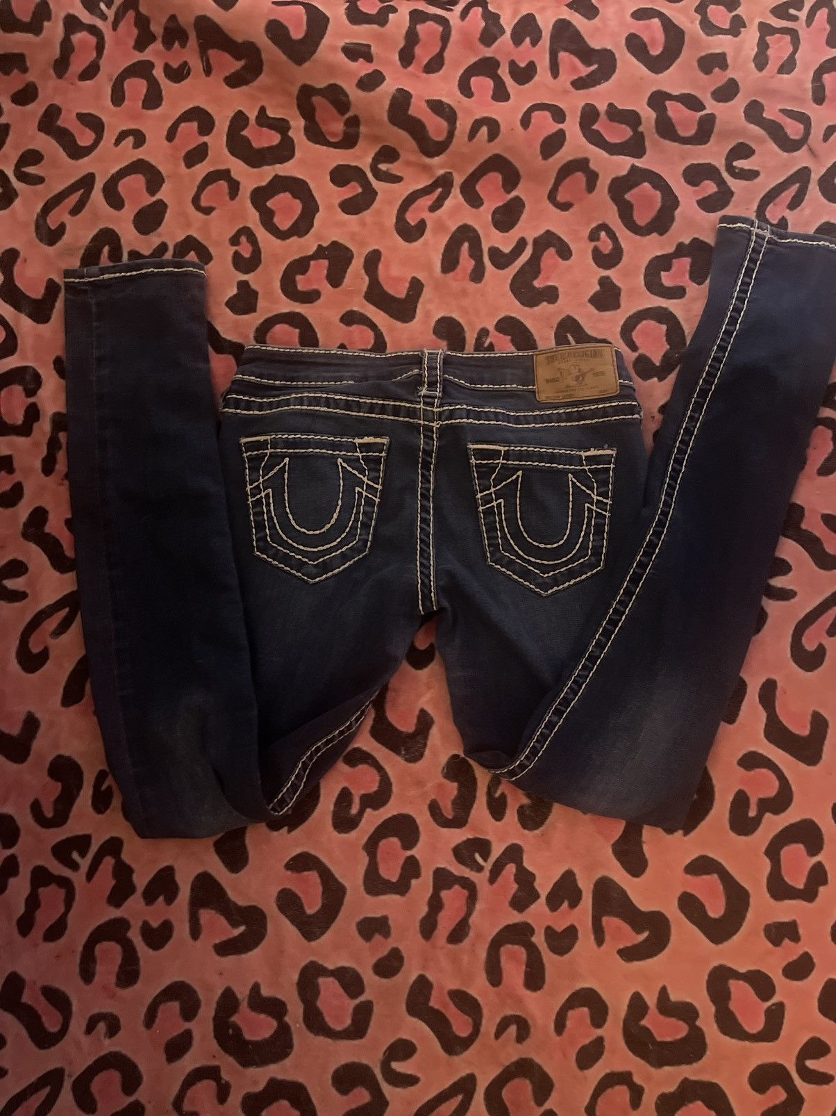 True Religion True Religion navy blue skinny jeans Size 27" / US 4 / IT 40 - 2 Thumbnail