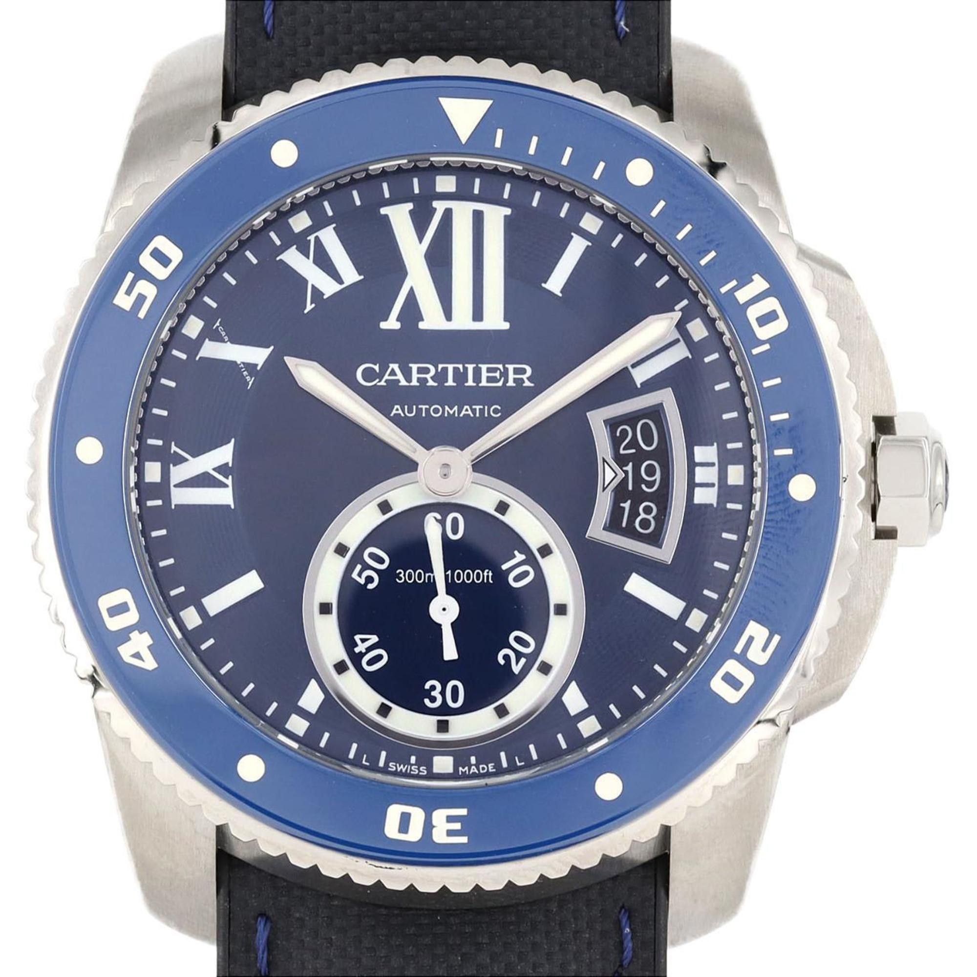 Cartier Cartier Calibre de Diver WSCA0010 SS Wristwatch Automatic Size ONE SIZE - 1 Thumbnail