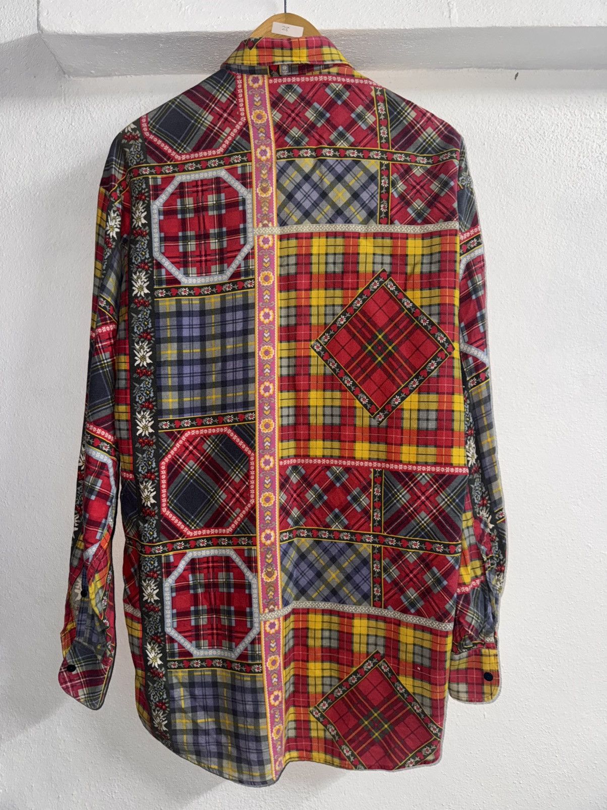 Kenzo Kenzo Homme patch work shirt Size US L / EU 52-54 / 3 - 2 Thumbnail