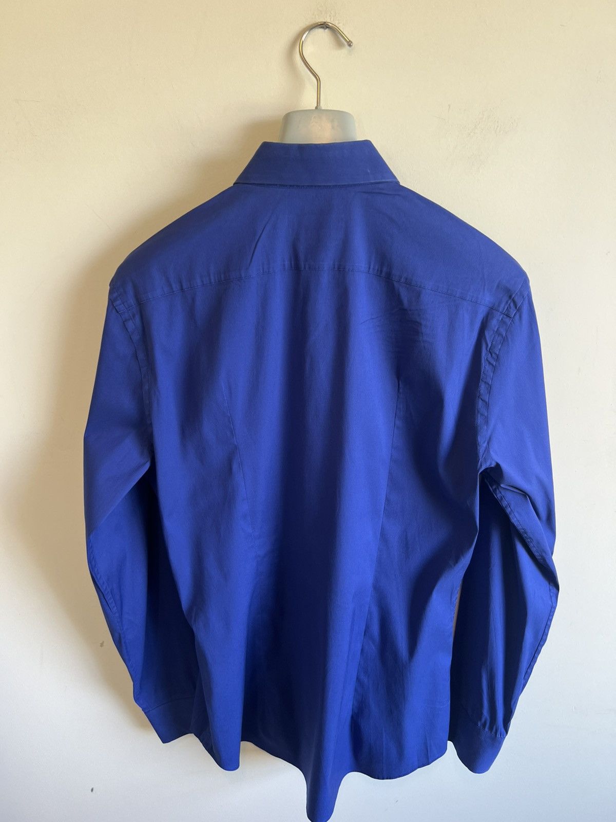 Prada SS16 Blue Prada Button Down Shirt Slim Size US M / EU 48-50 / 2 - 5 Thumbnail